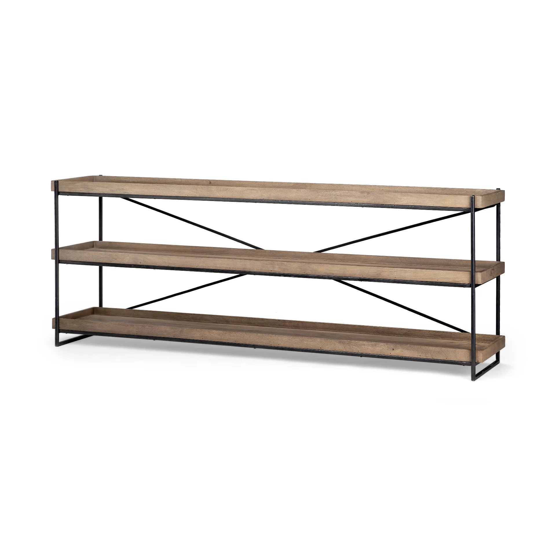 Trey  Wood Console Table