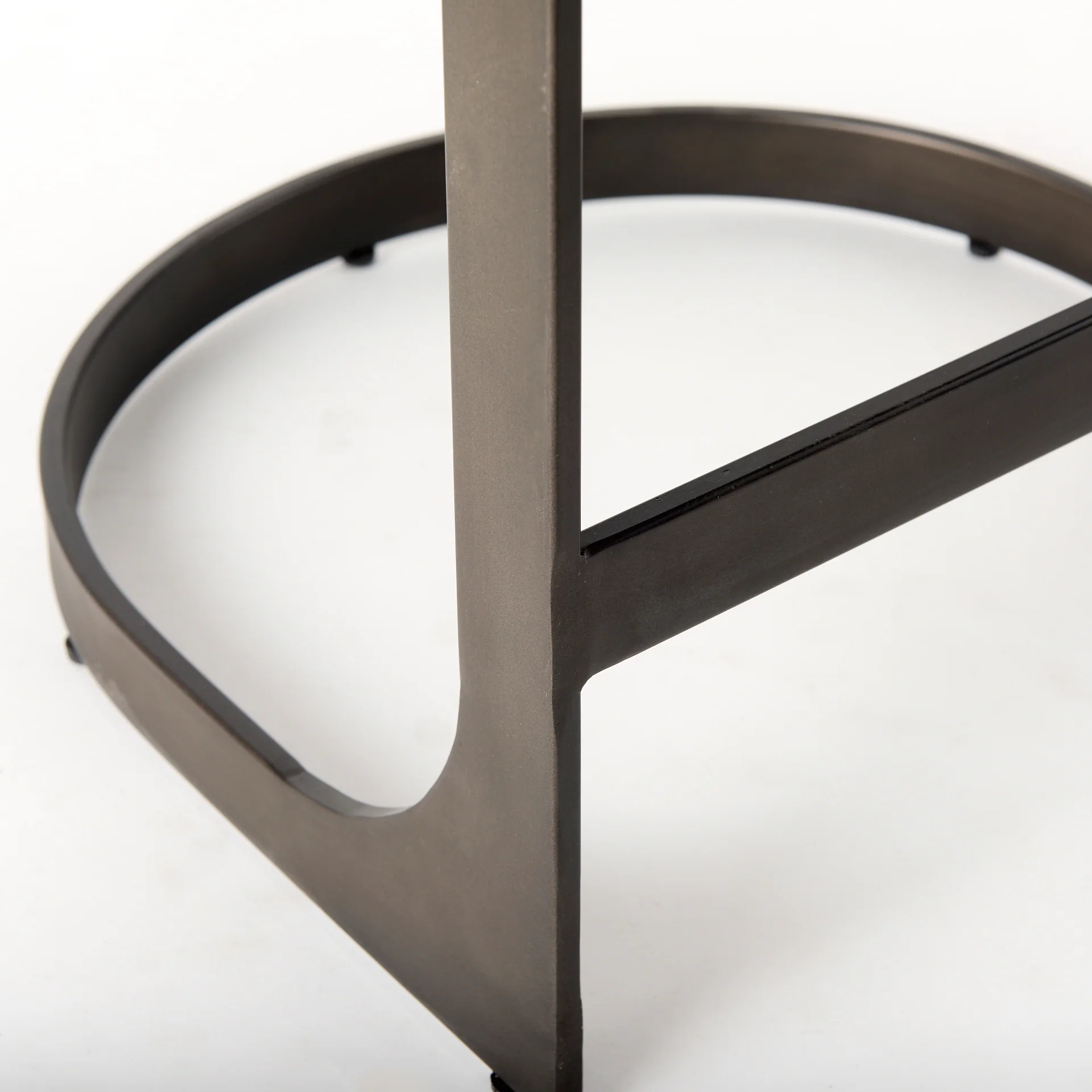 Tyson Suede Seat Stool - Image 10