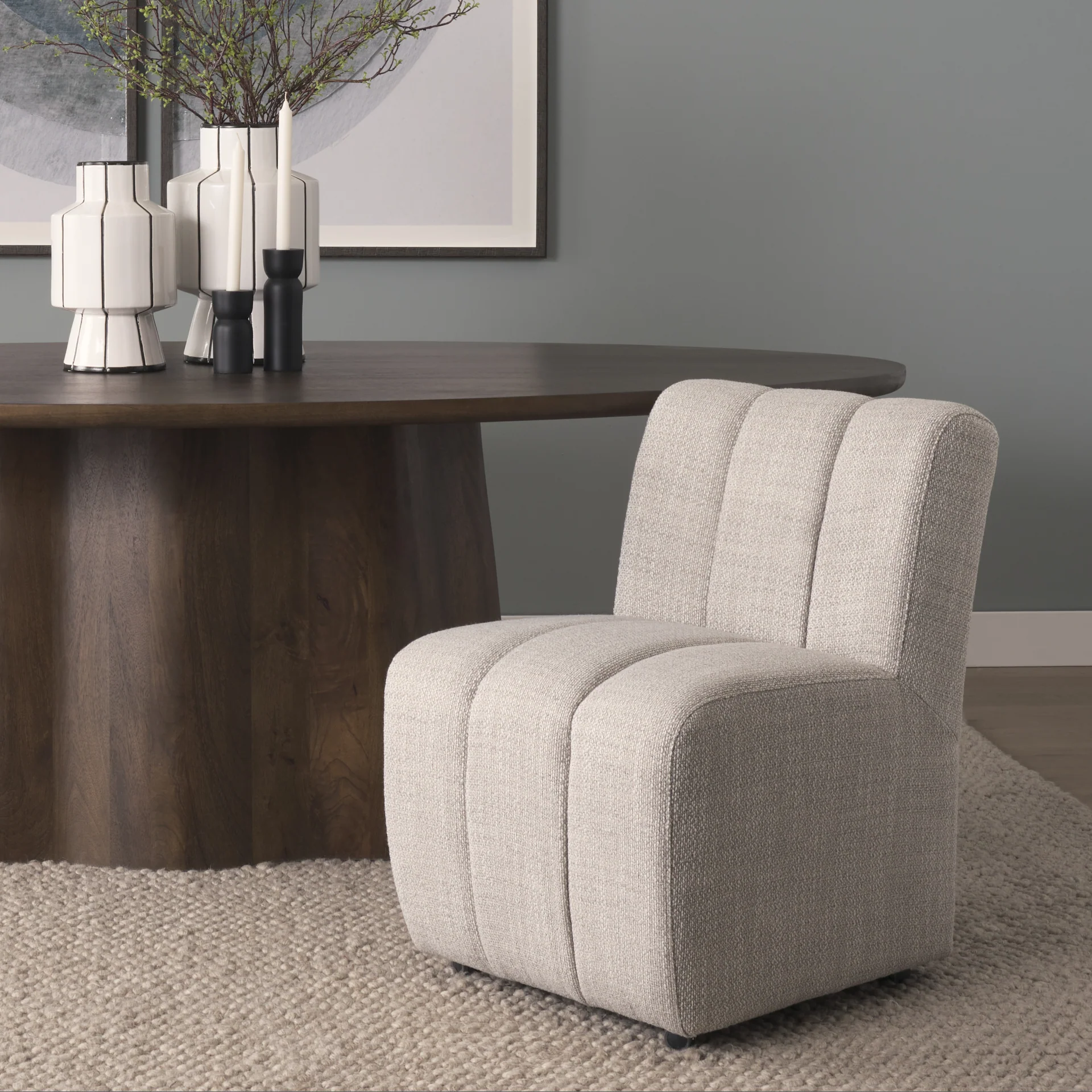Wilkins Fabric Dining Chair - Image 5