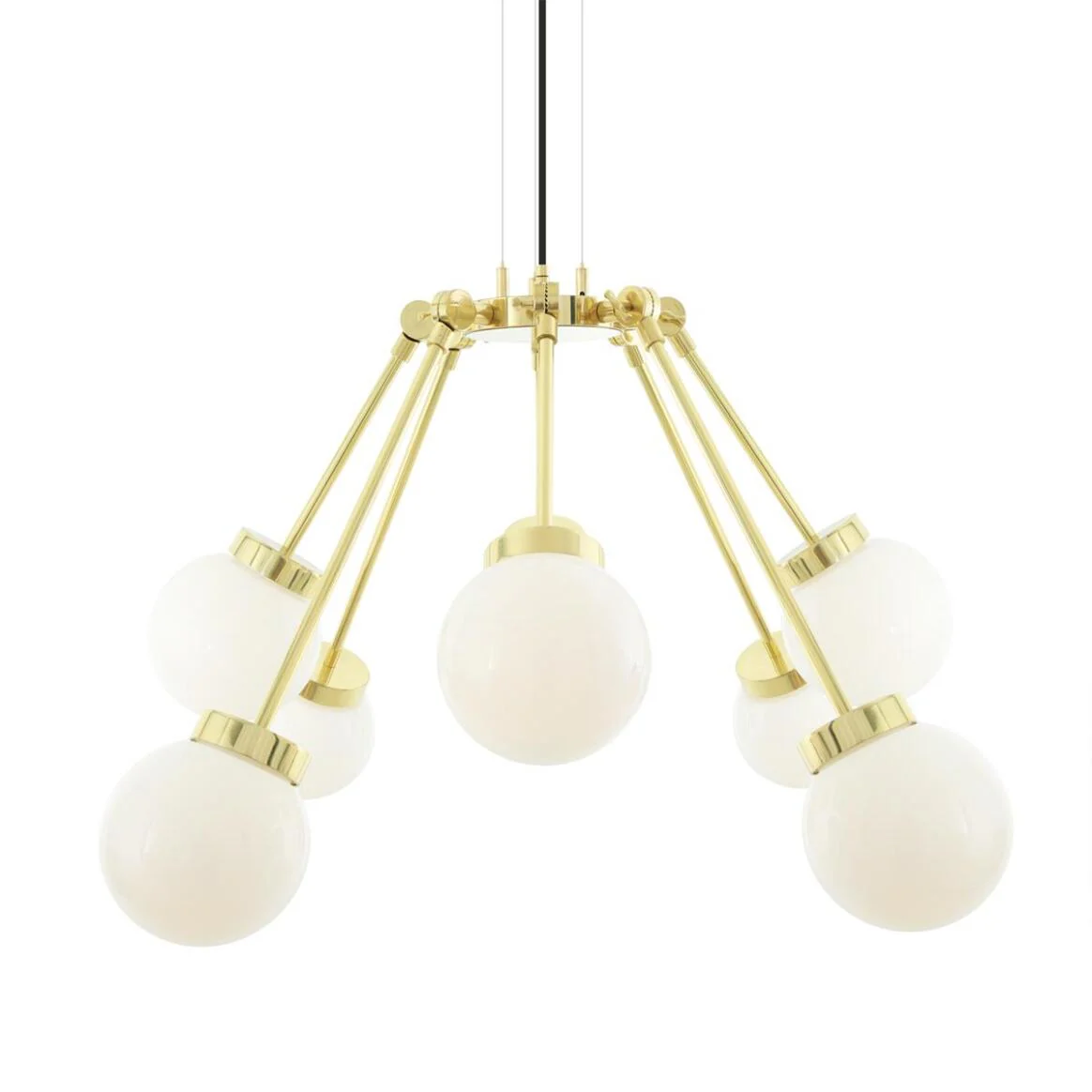 Boho 8 Arm Chandelier