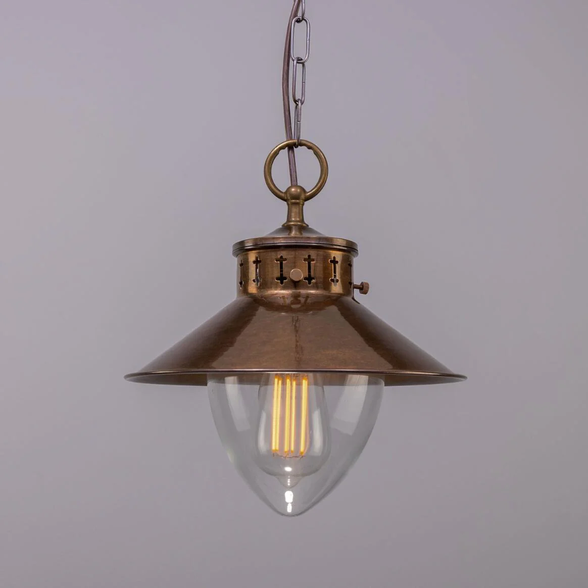 Boyd Pendant Antique Brass (GL106)