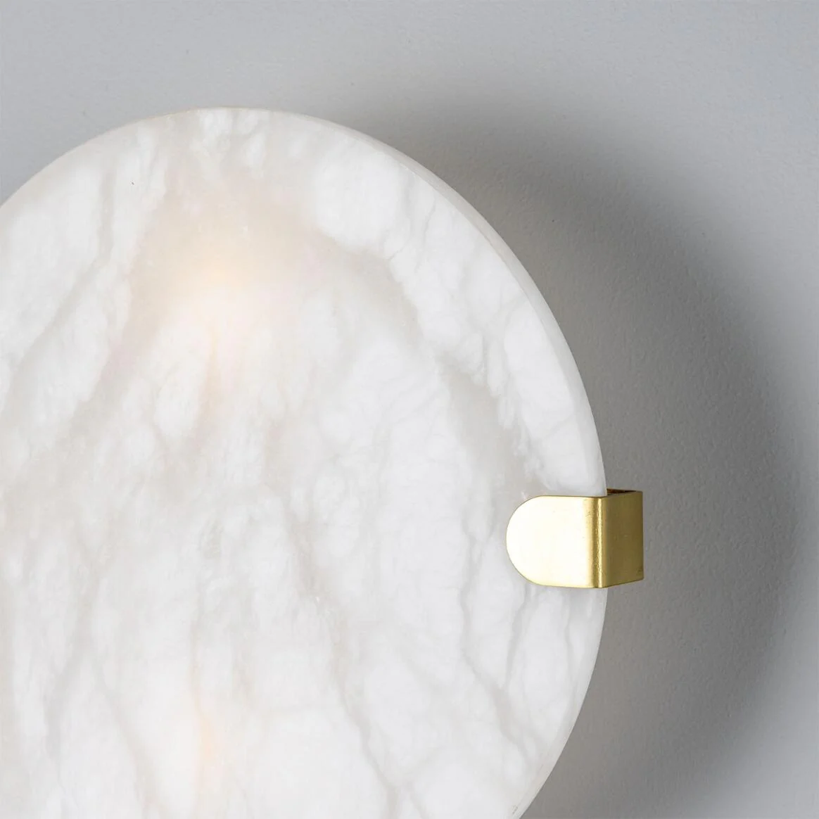 Dundee Circular Alabaster Wall Light - Image 2