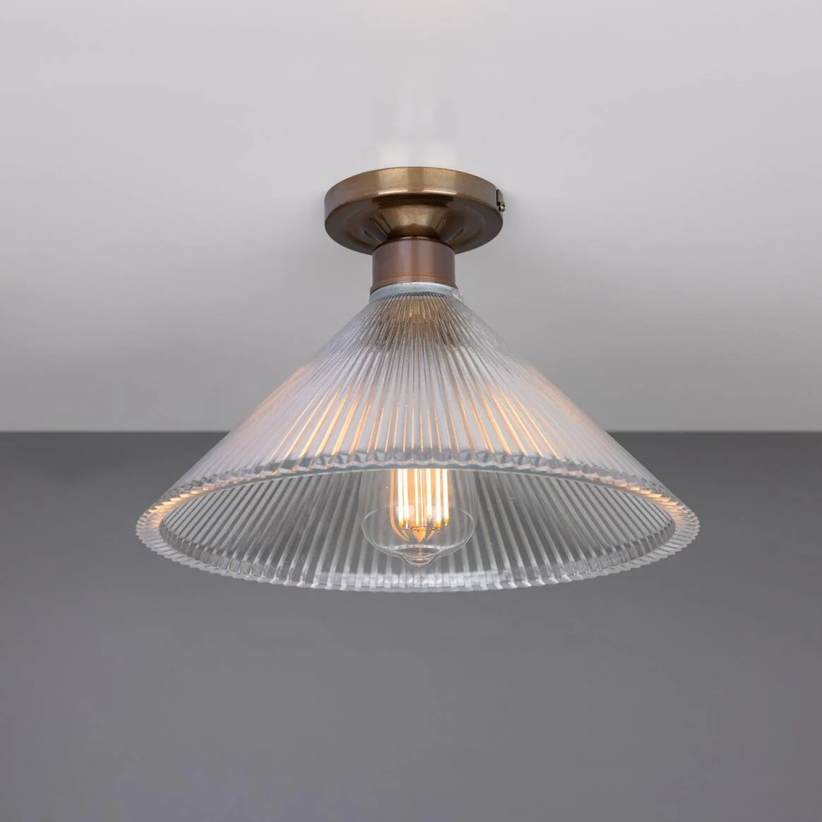 Hanoi Holophane Flush Ceiling Fitting