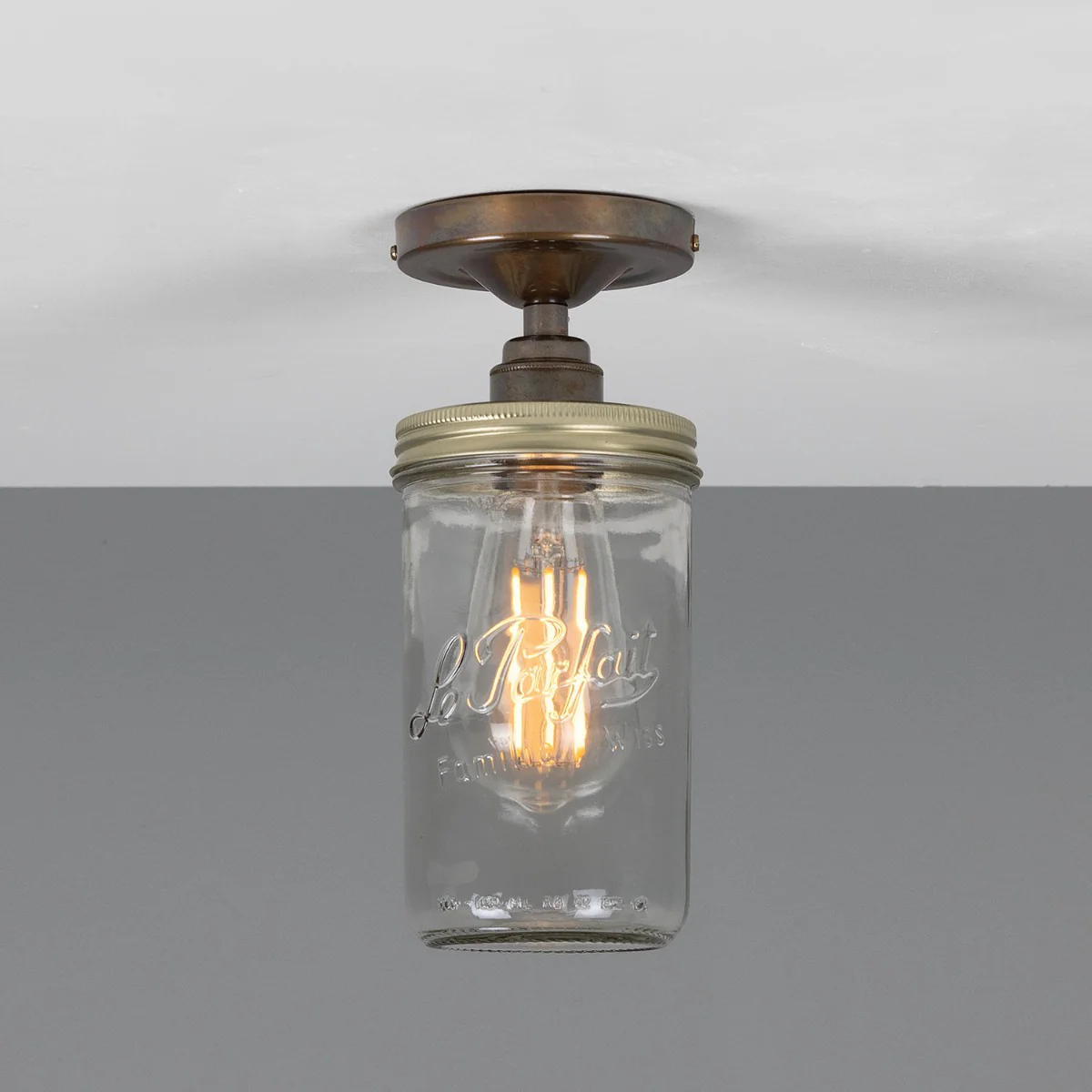 Jam Jar Flush Ceiling Light - Image 2