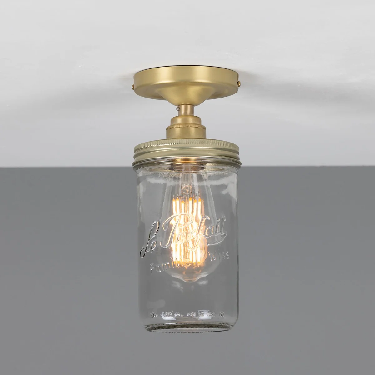Jam Jar Flush Ceiling Light - Image 4