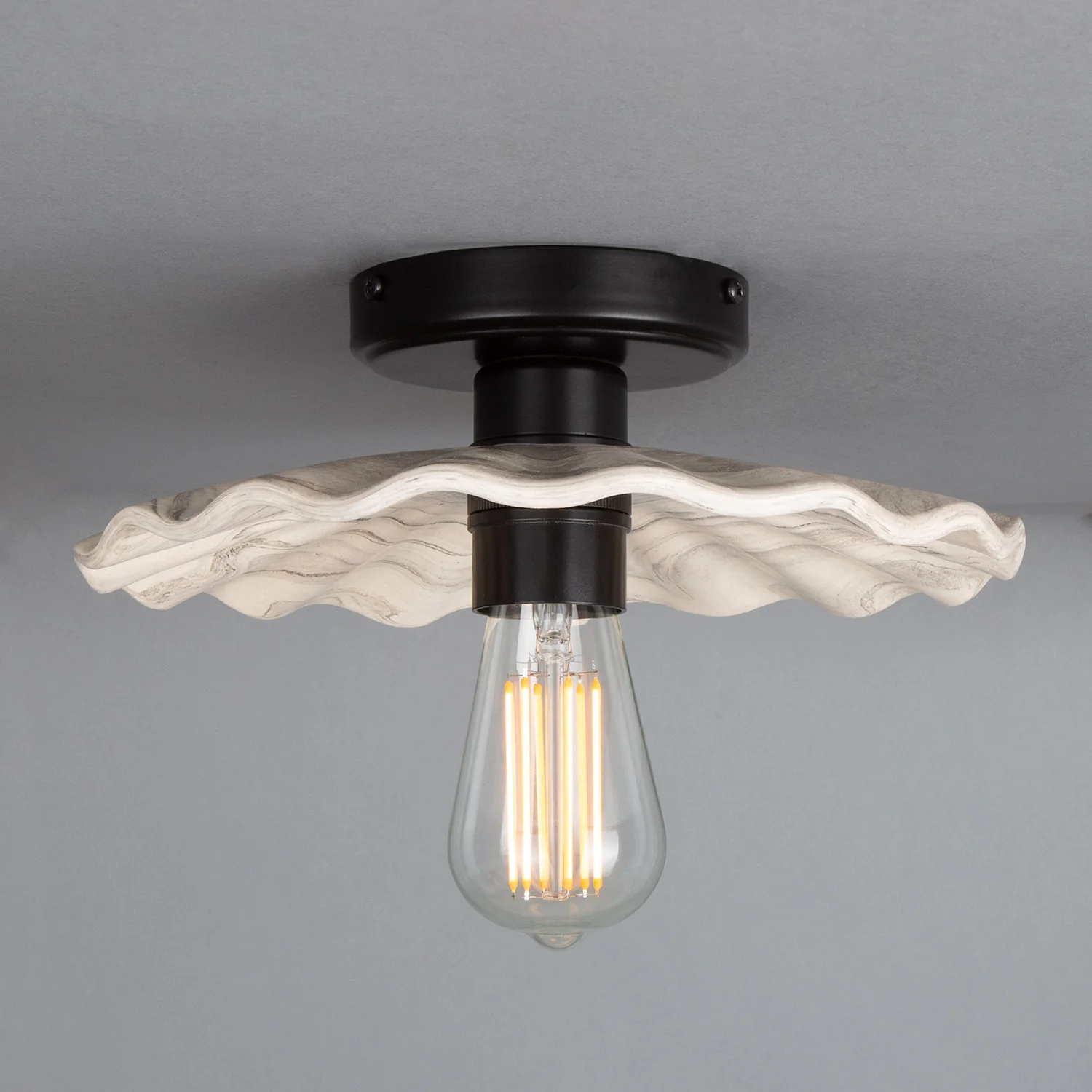 Kapok Ceiling Light - Marbled - Image 4