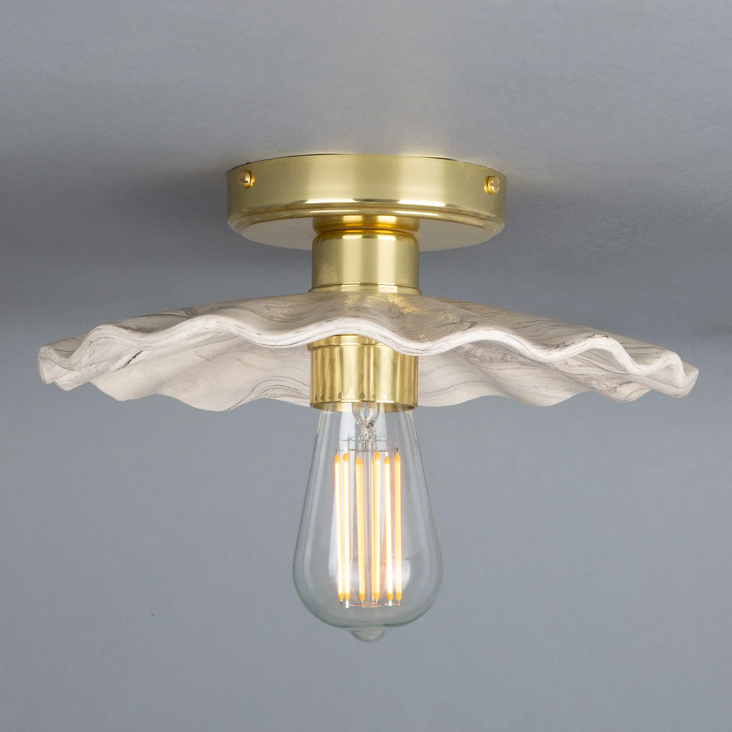 Kapok Ceiling Light - Marbled - Image 5