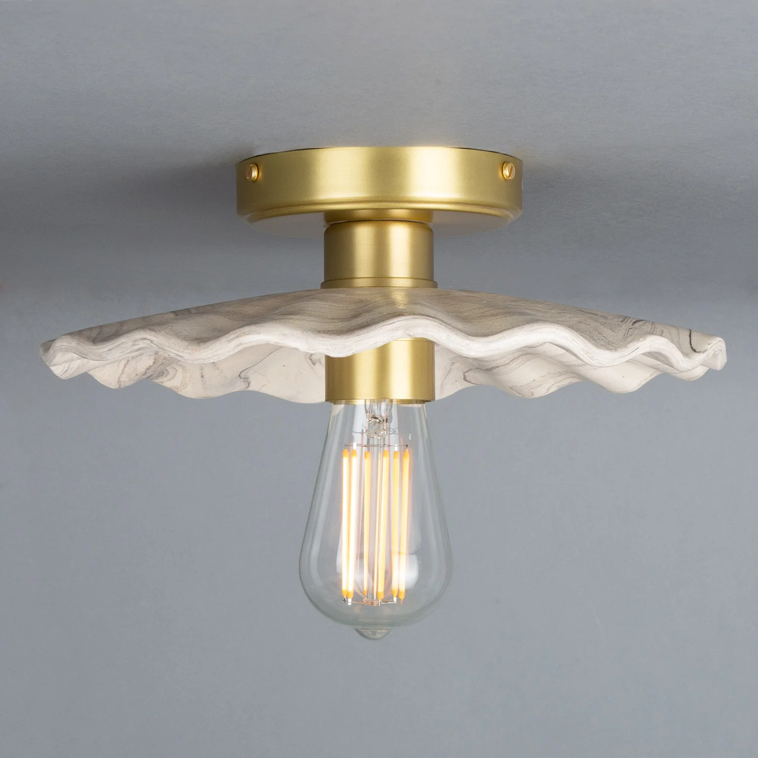 Kapok Ceiling Light - Marbled - Image 7