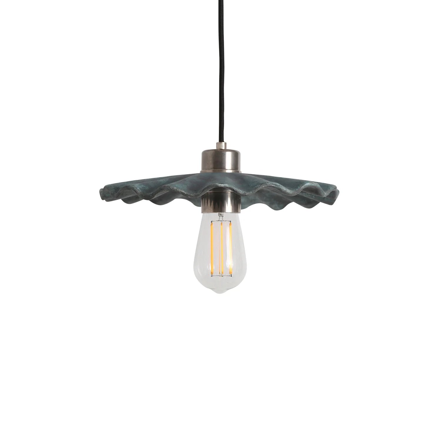 Kapok Pendant - Blue Earth - Image 3