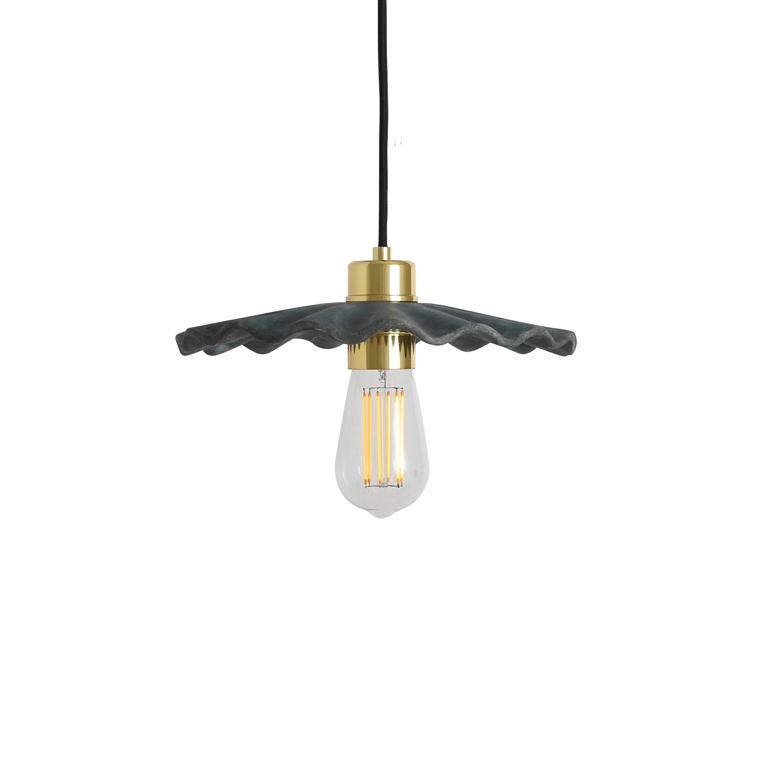 Kapok Pendant - Blue Earth - Image 4