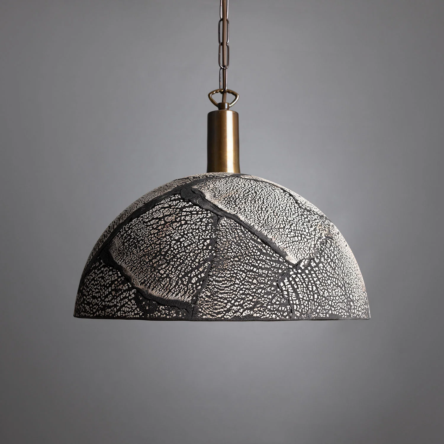 Kauri Pendant 37cm - Black Clay - Image 2