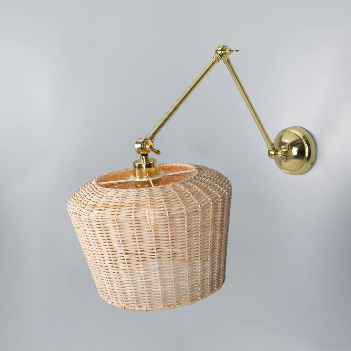 Manila Rattan Large Wall Light - Image 5