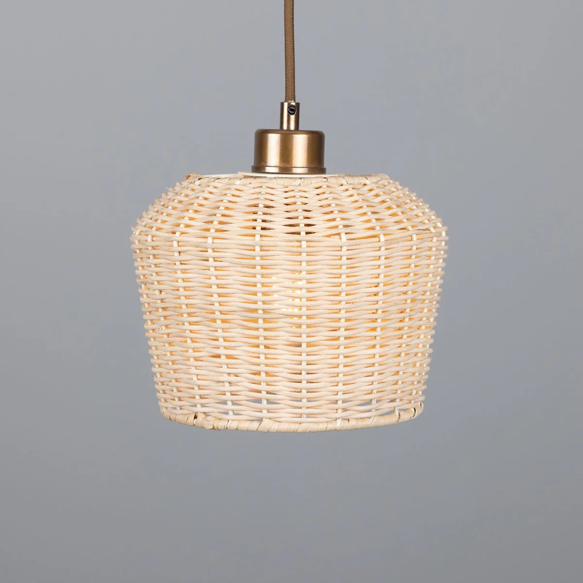 Manila Rattan Small Pendant - Image 2