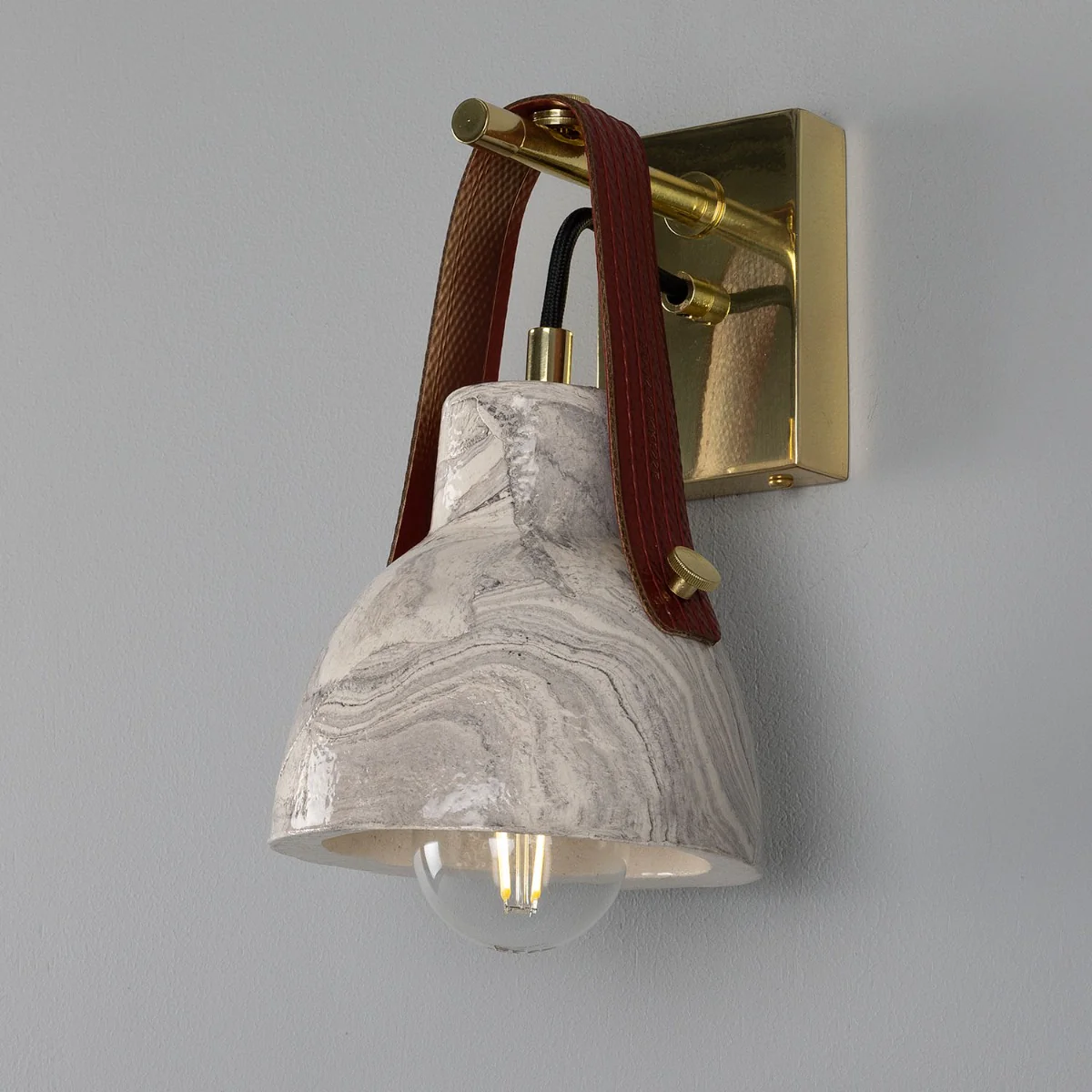 Nagi Wall Light- Marbled - Image 5