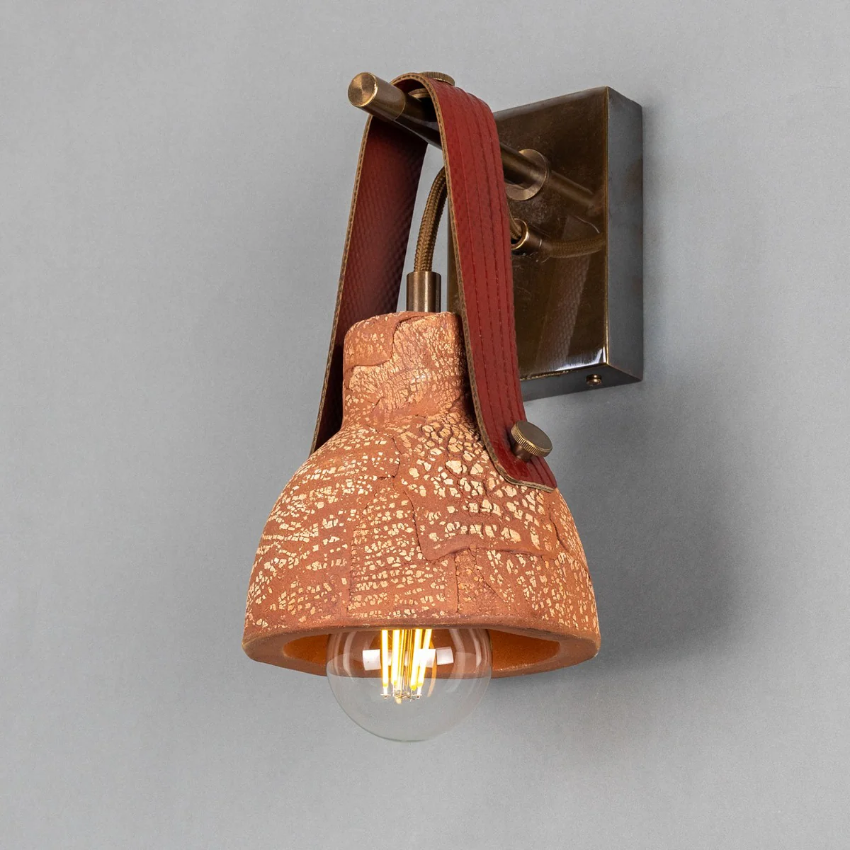 Nagi Wall Light - Red Iron - Image 2