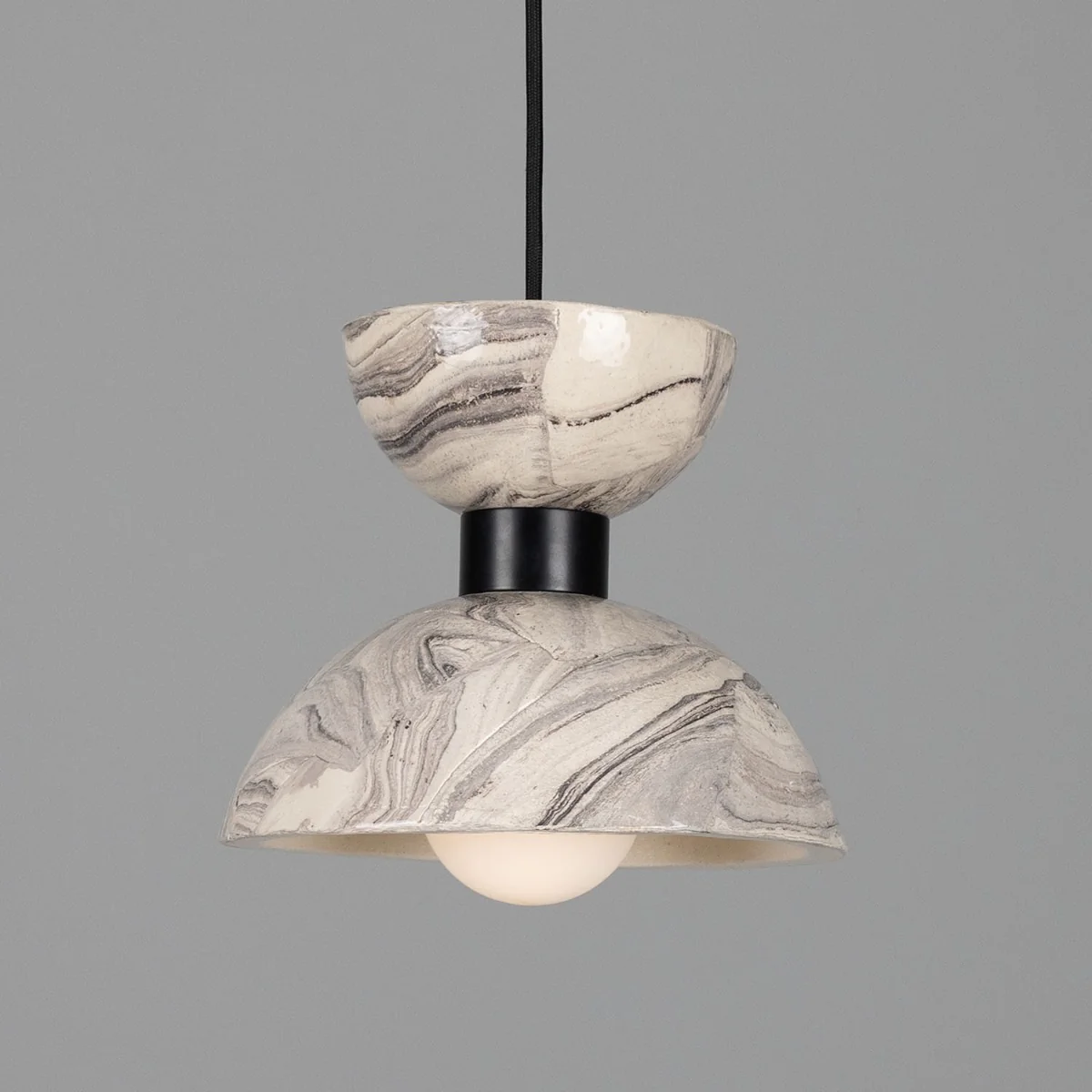 Nakaii Ceramic Marbled Pendant - Image 4