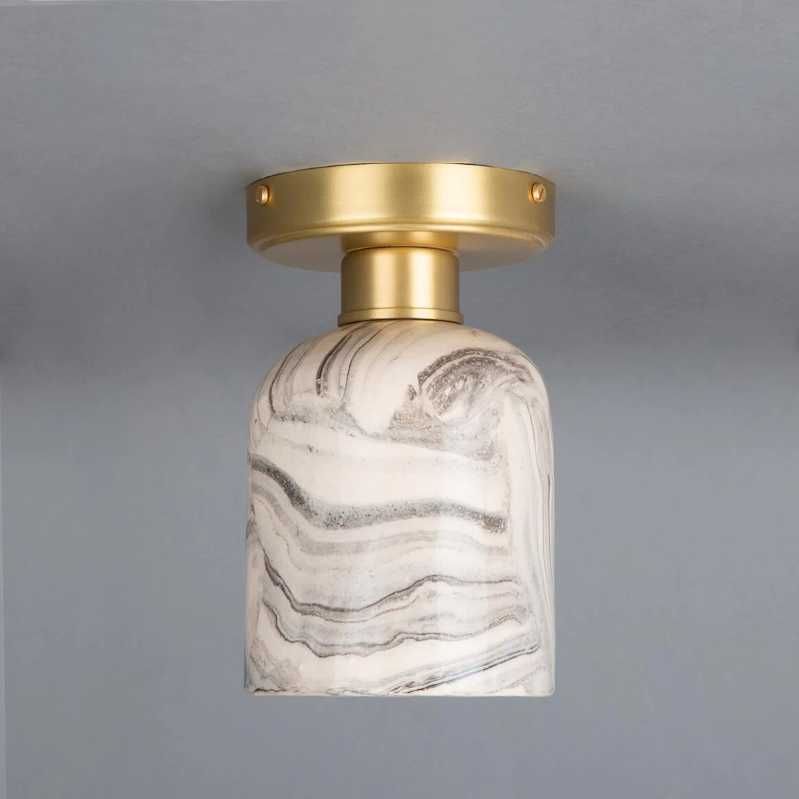 Osier Ceiling Light - Marbled