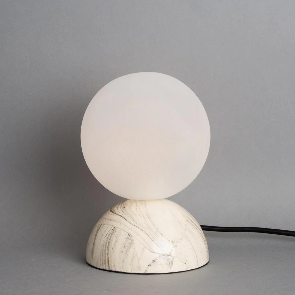 Ovata Marbled Table Lamp