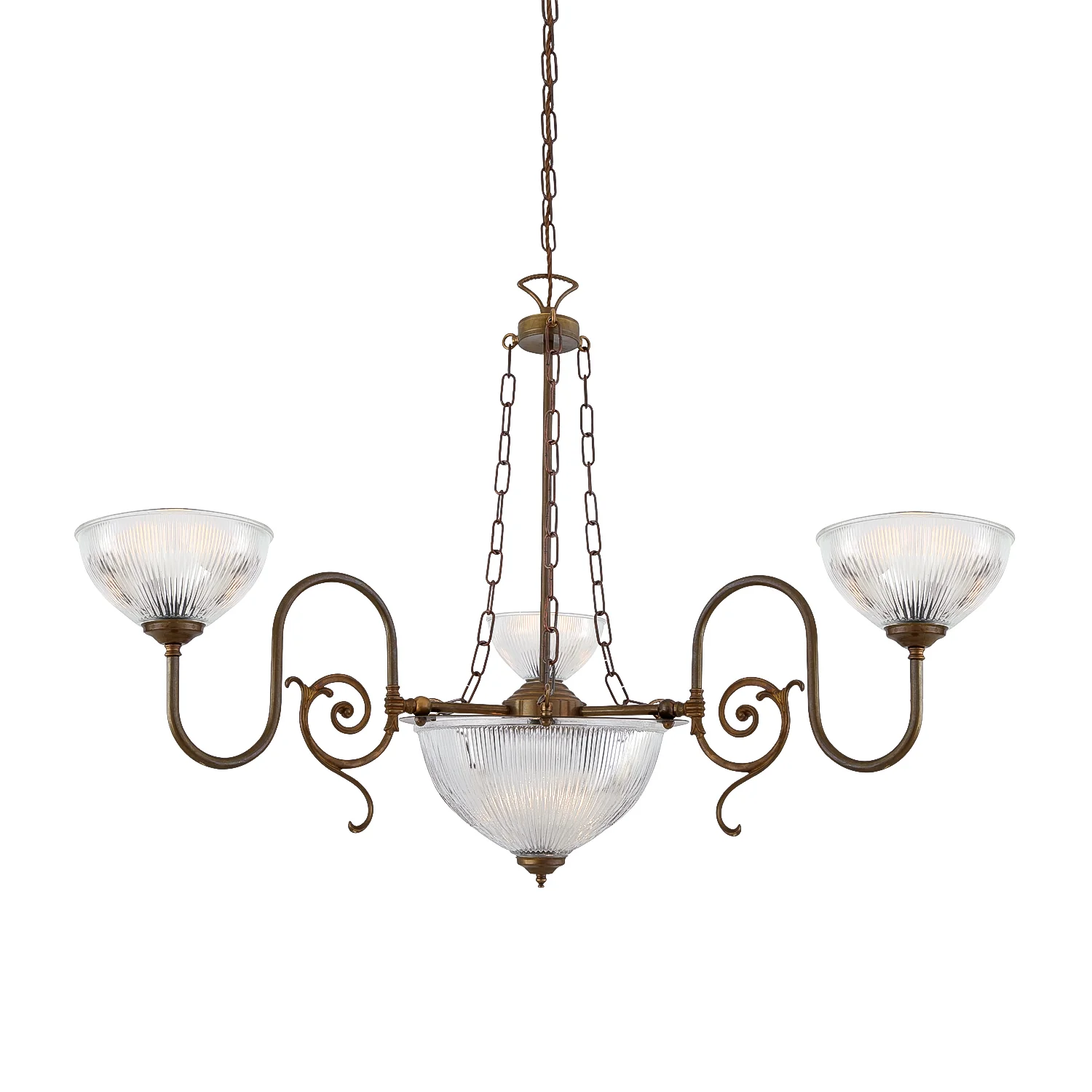 Padang 3 Arm Chandelier - Image 2