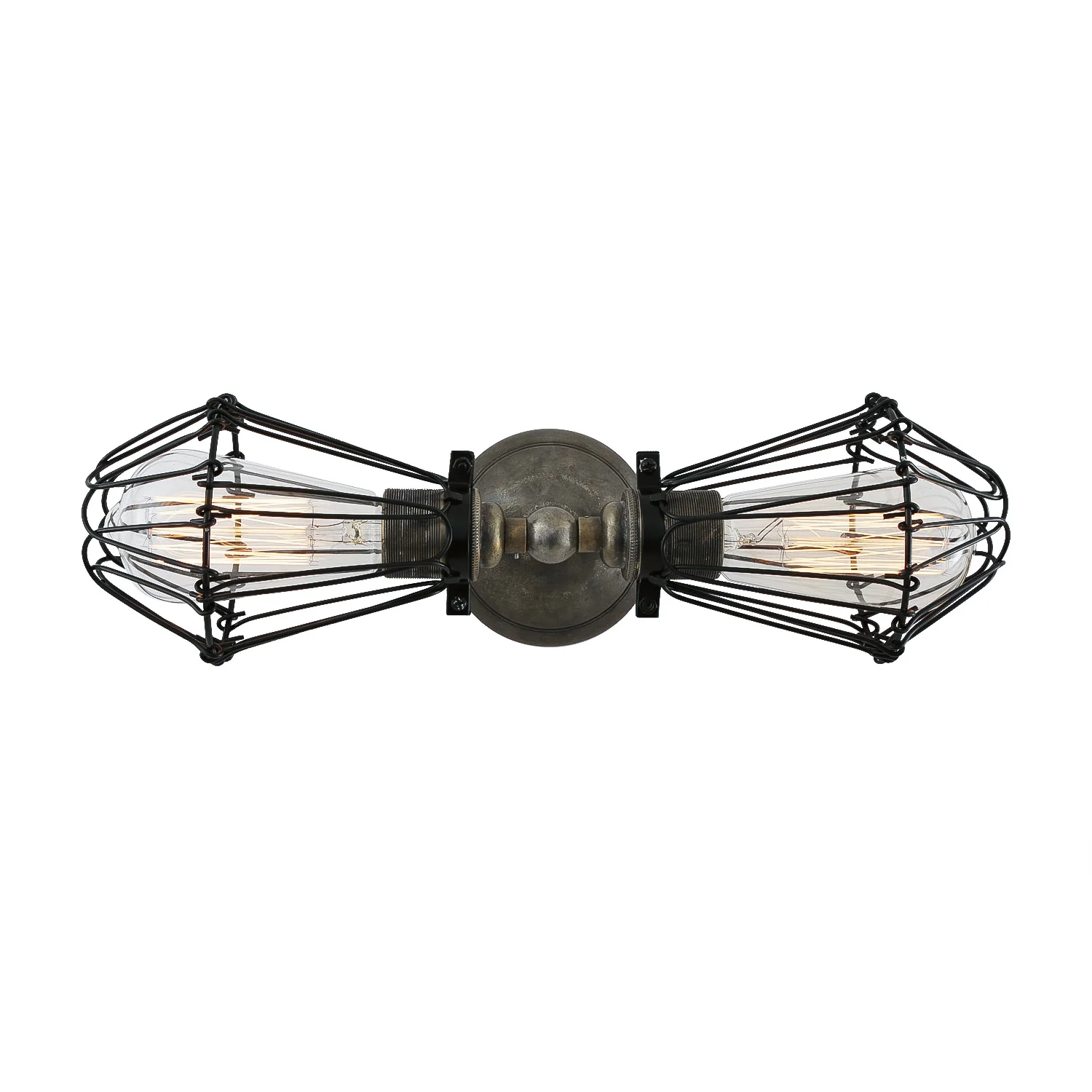 Praia Double Cage Wall Light - Image 3