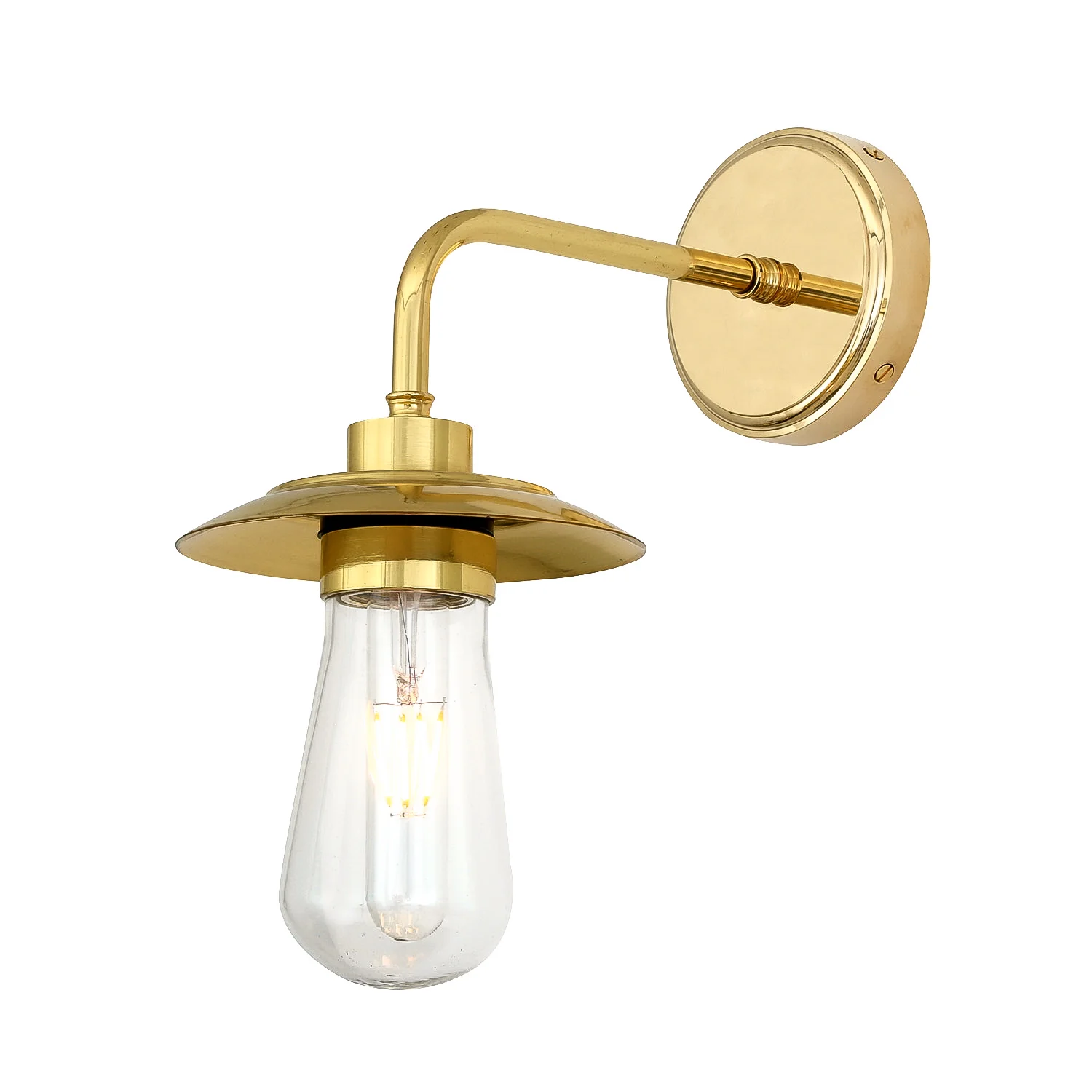 Ren Wall Light Polished Brass - Image 2