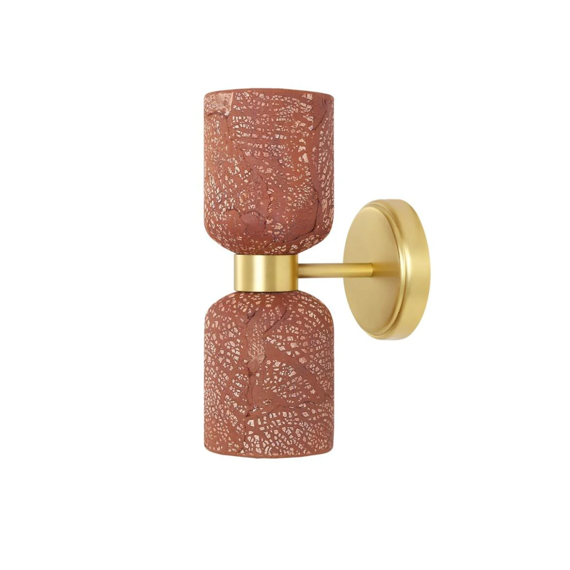 Sakura Wall Light - Red Iron