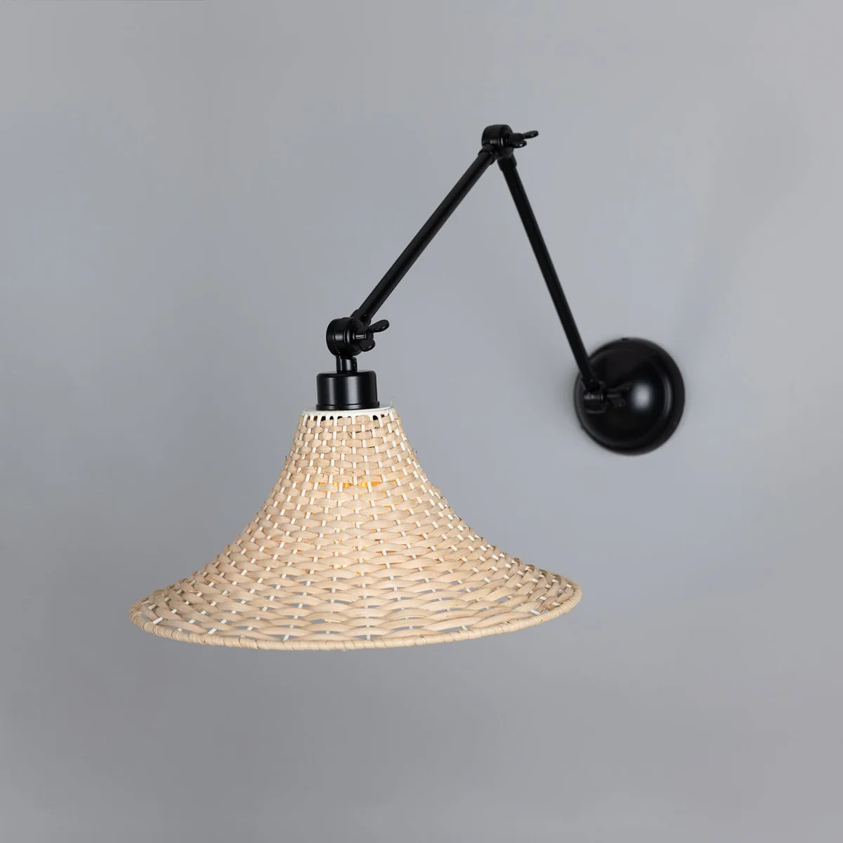 Savannah Rattan Large Wall Light - Image 4