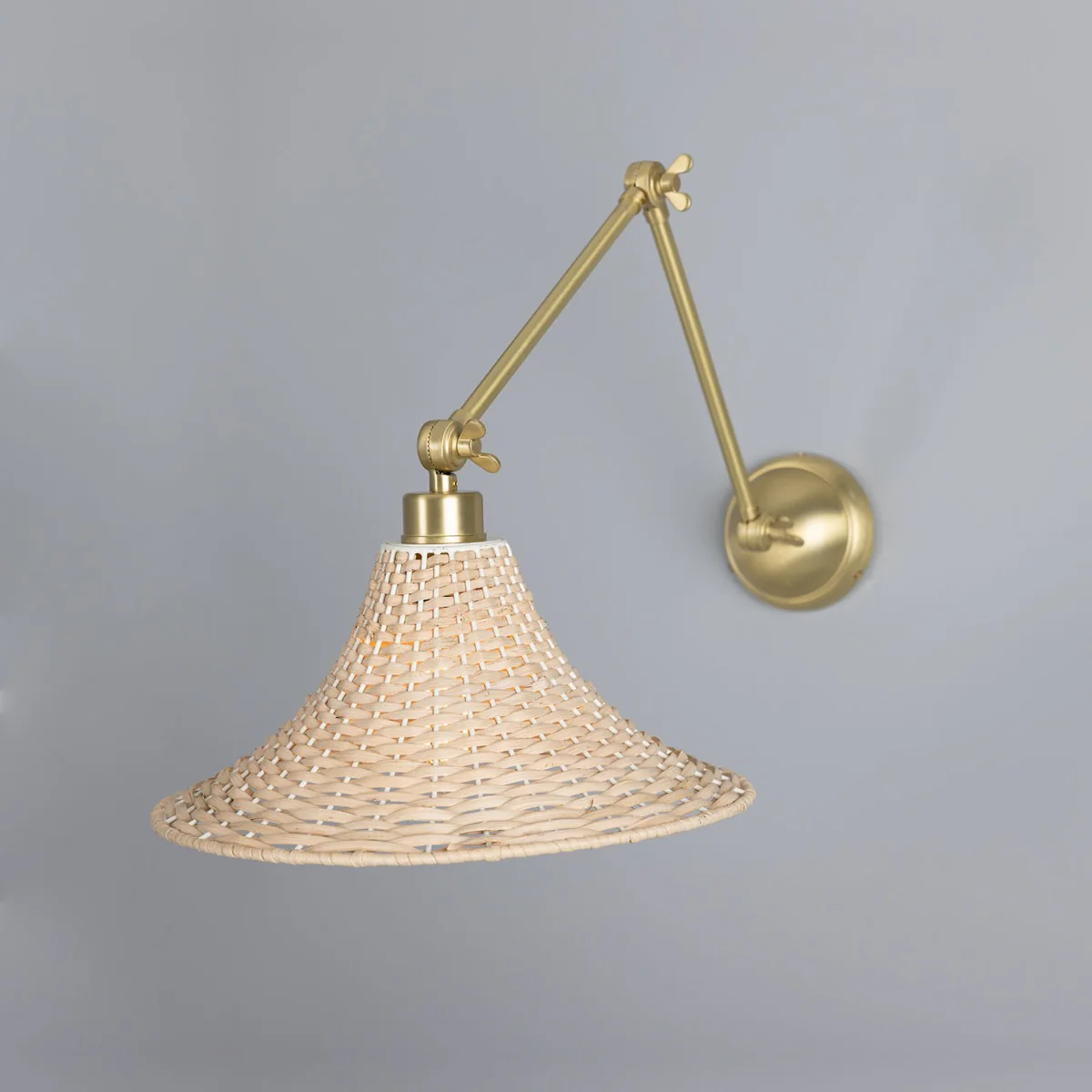Savannah Rattan Large Wall Light - Image 6