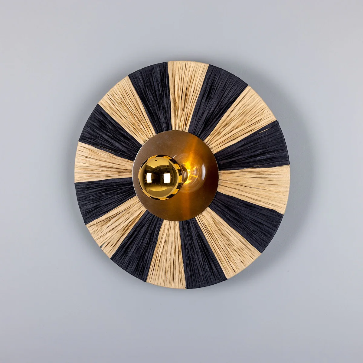 Vernon Raffia Wall Light - Image 2