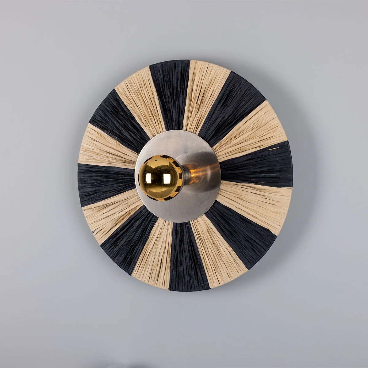 Vernon Raffia Wall Light - Image 3