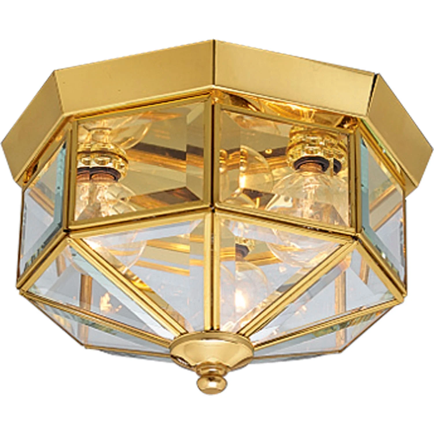 Beveled Glass Flush Mount - Image 2