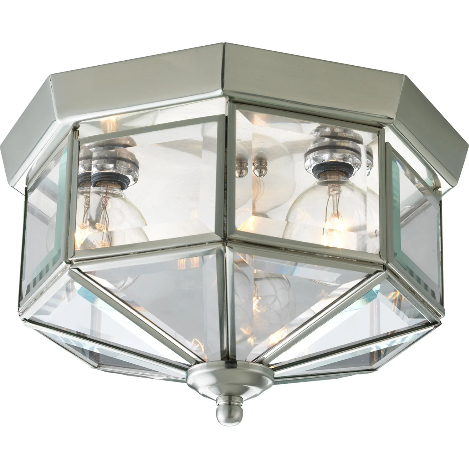 Beveled Glass Flush Mount - Image 3