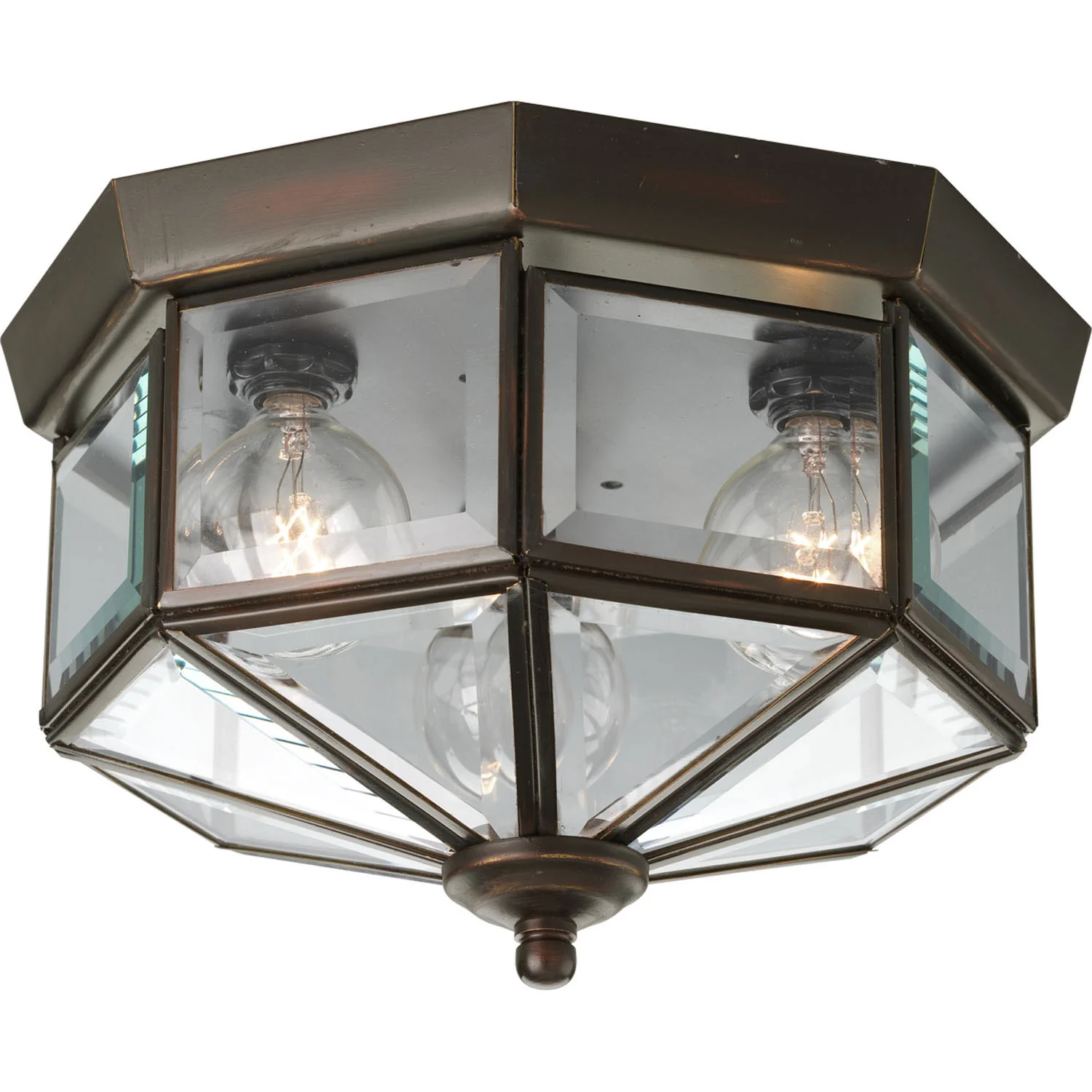 Beveled Glass Flush Mount - Image 4