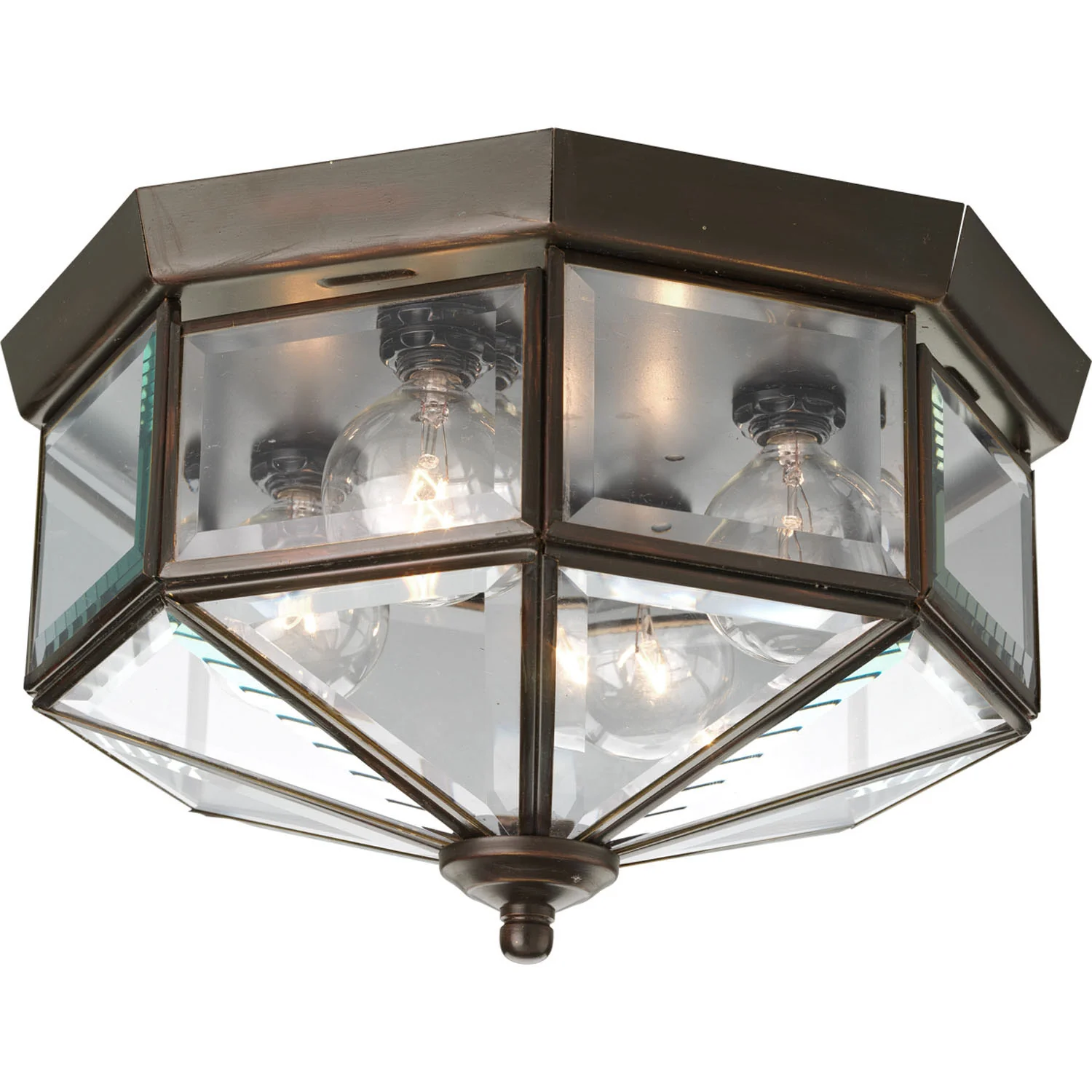 Beveled Glass Flush Mount - Image 6