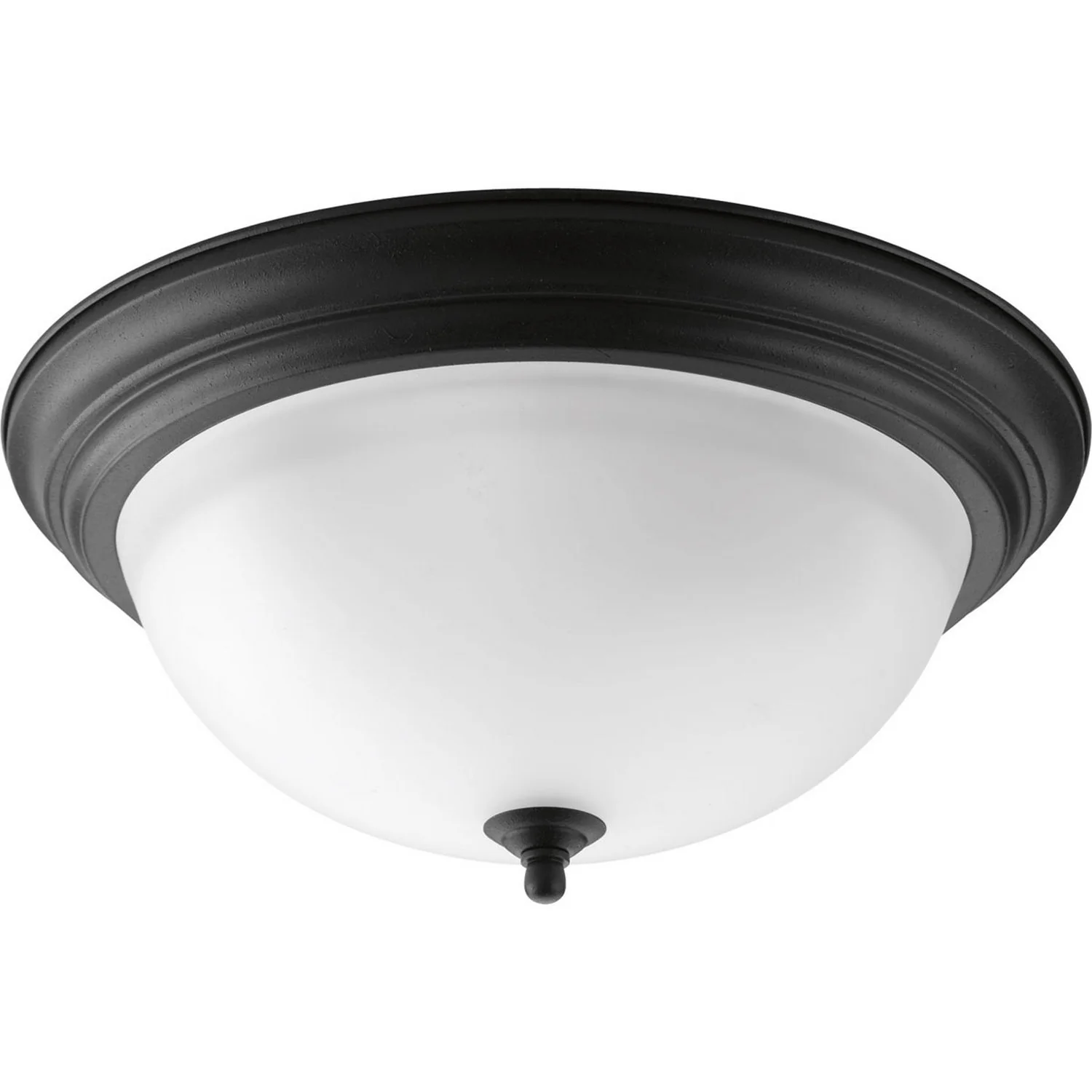 Dome Glass Alabaster Flush Mount - Image 10