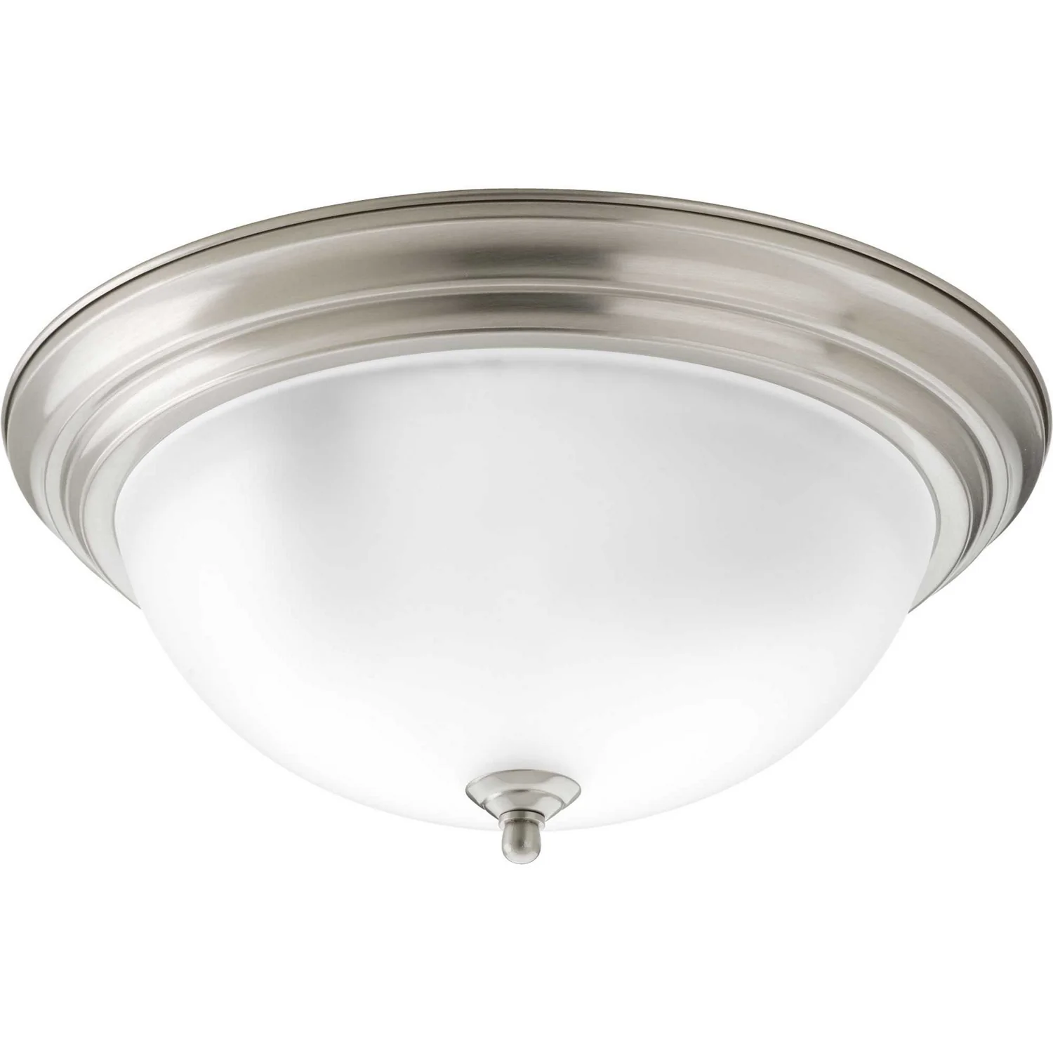 Dome Glass Etched Flush Mount - Image 3