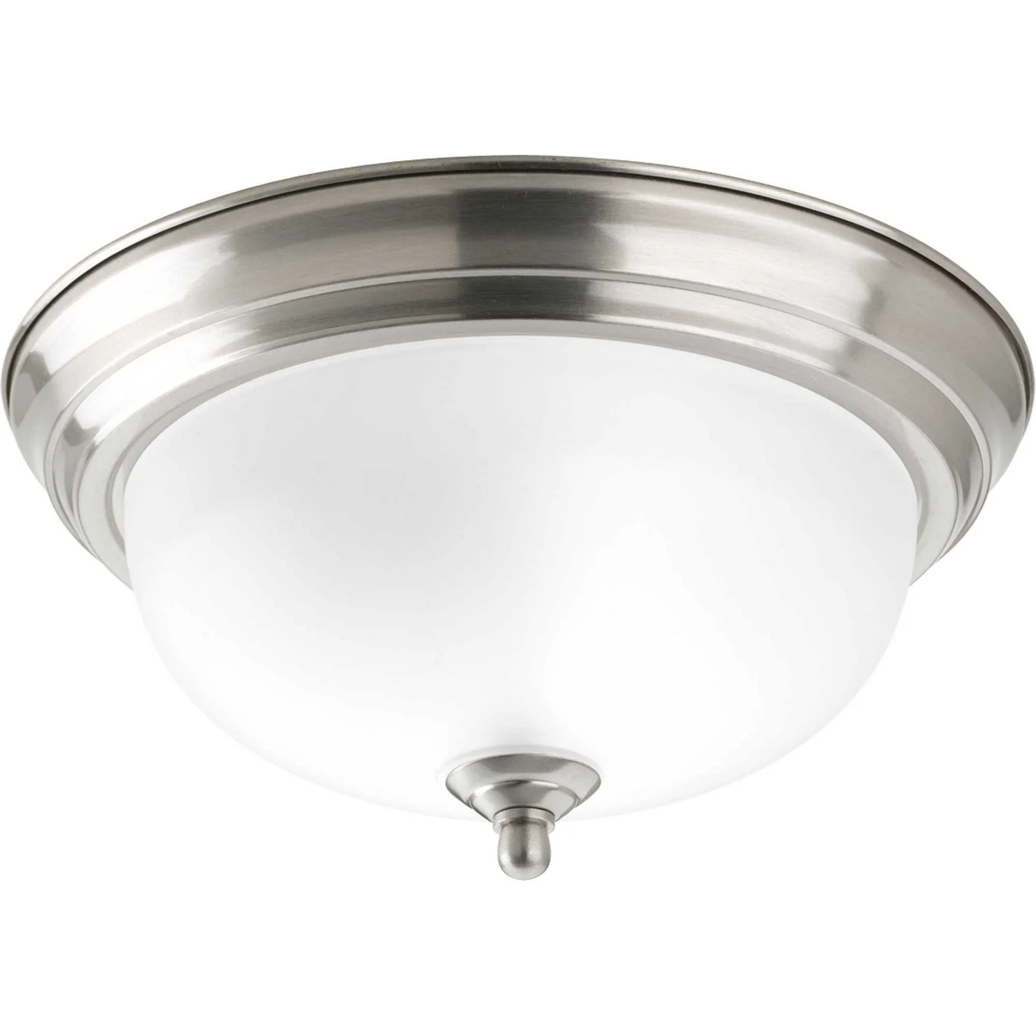 Dome Glass Etched Flush Mount - Image 6