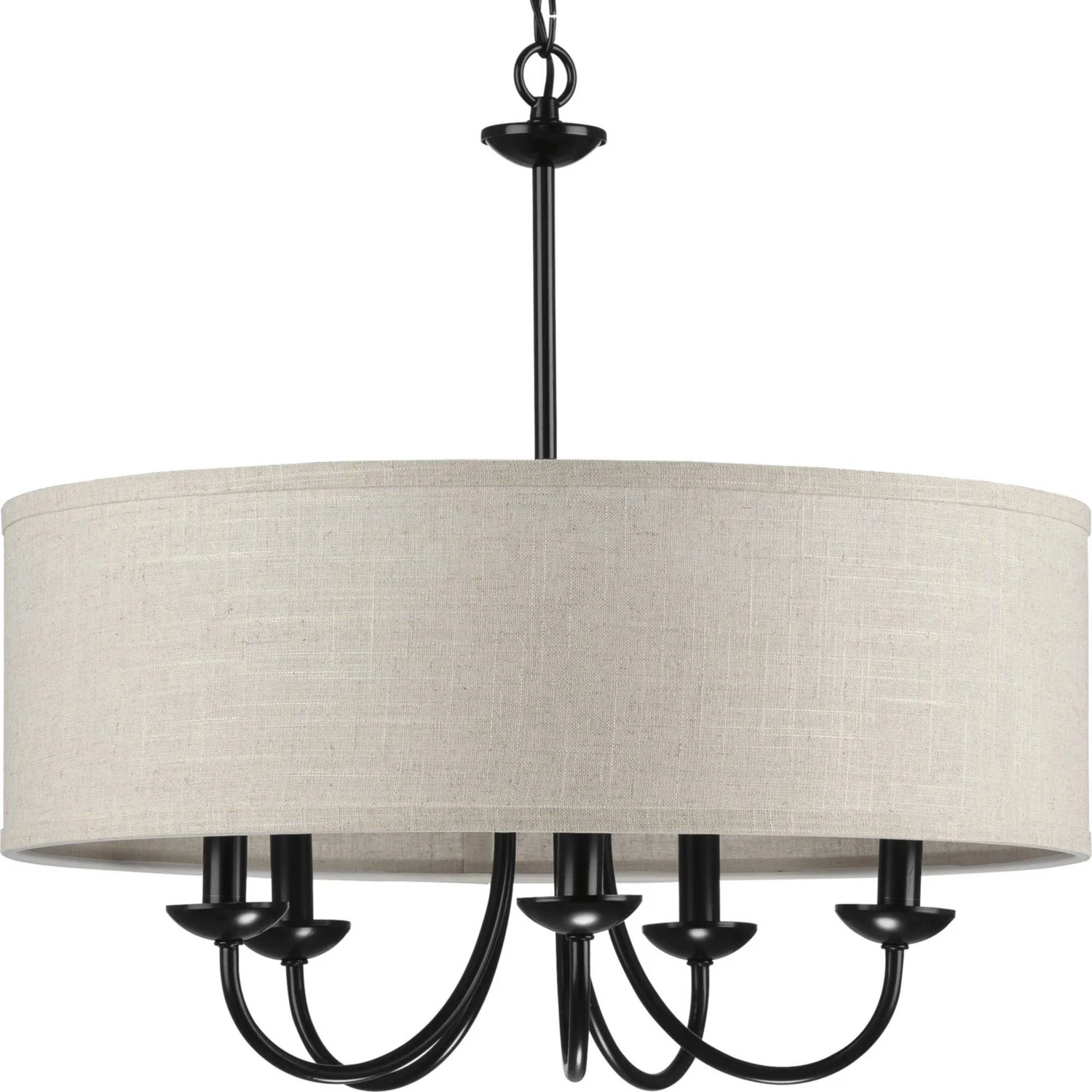 Drum Shade Chandelier - Image 4