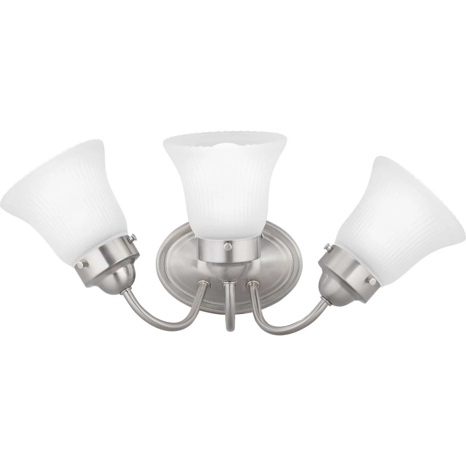 Fluted Glass Etched Vanity Light - Image 3