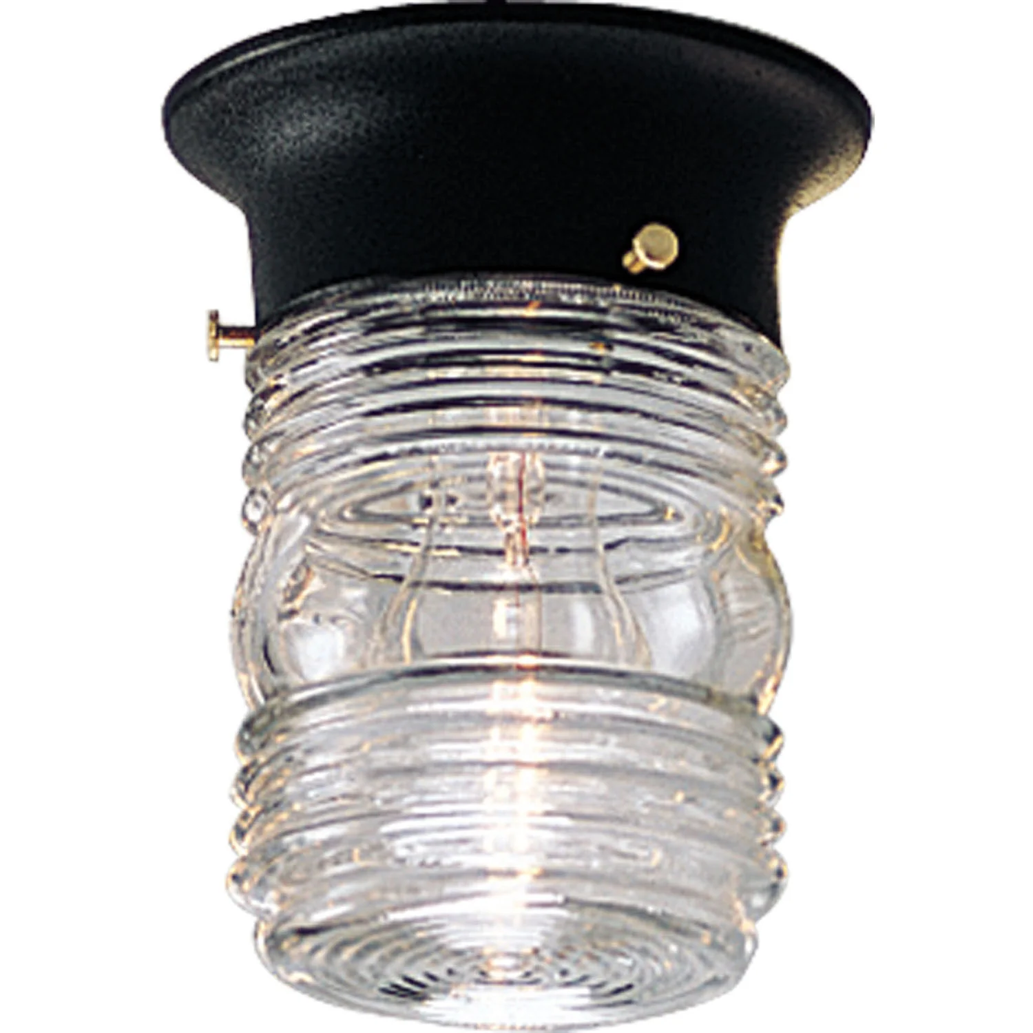 Utility Lantern Outdoor Ceiling Mount - Image 2