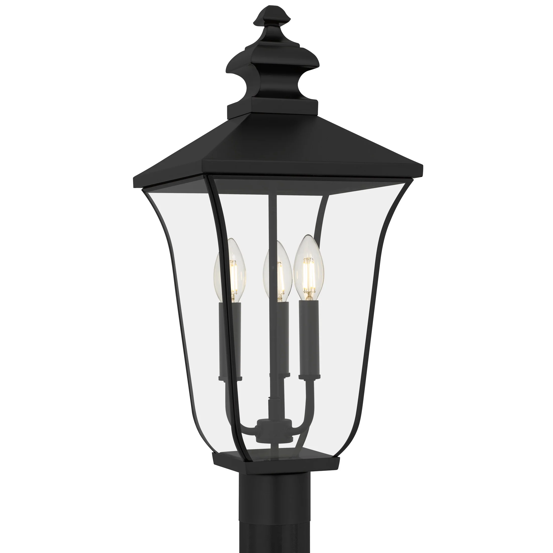 Farley Three Light Outdoor Post Lantern