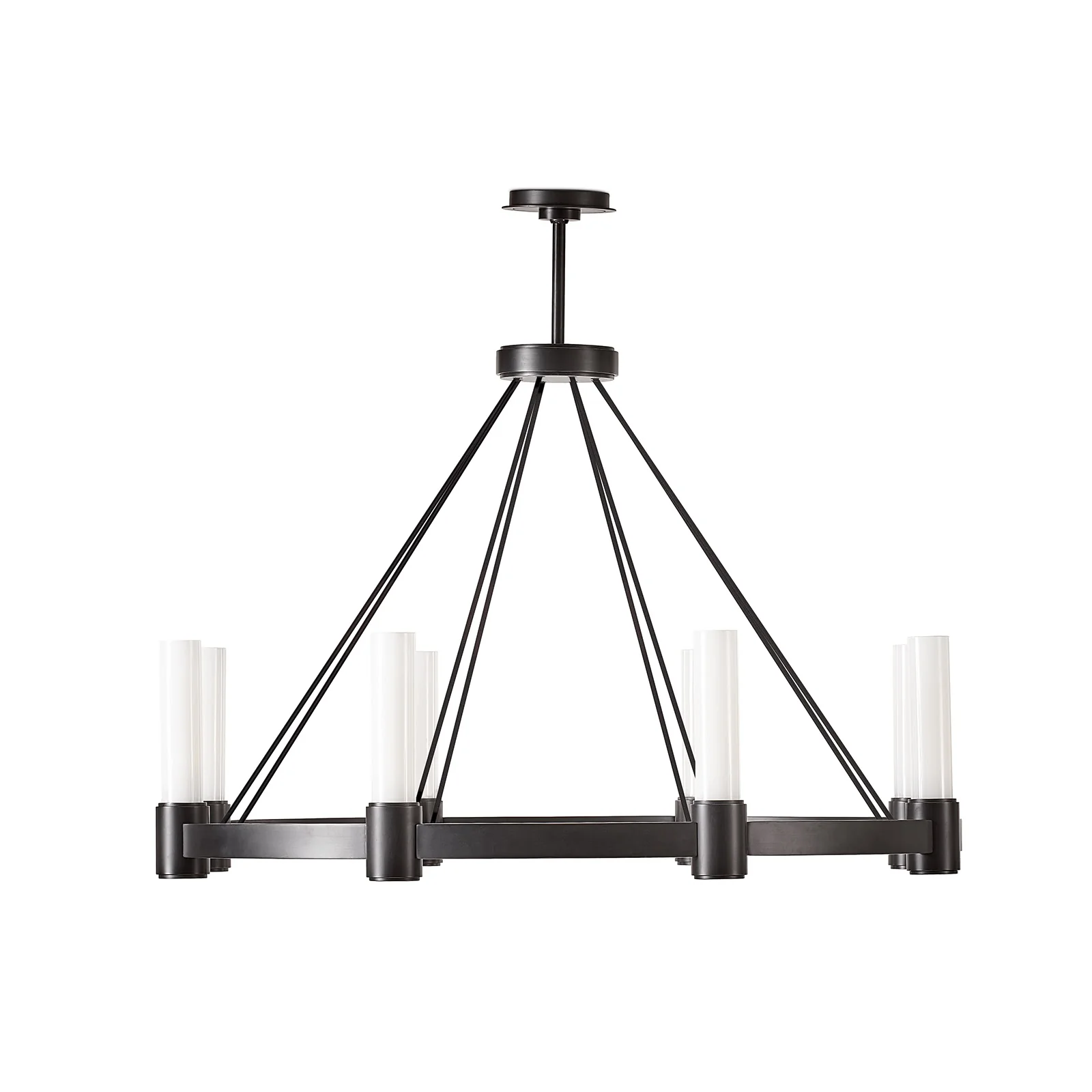 Large Chandeliers   Glass Shade 16 1493ORB