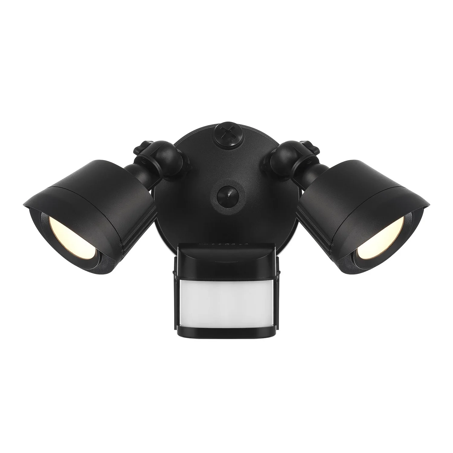 LED Motion Sensored Double Flood Light 4 FLOOD MS A2 3000K BK