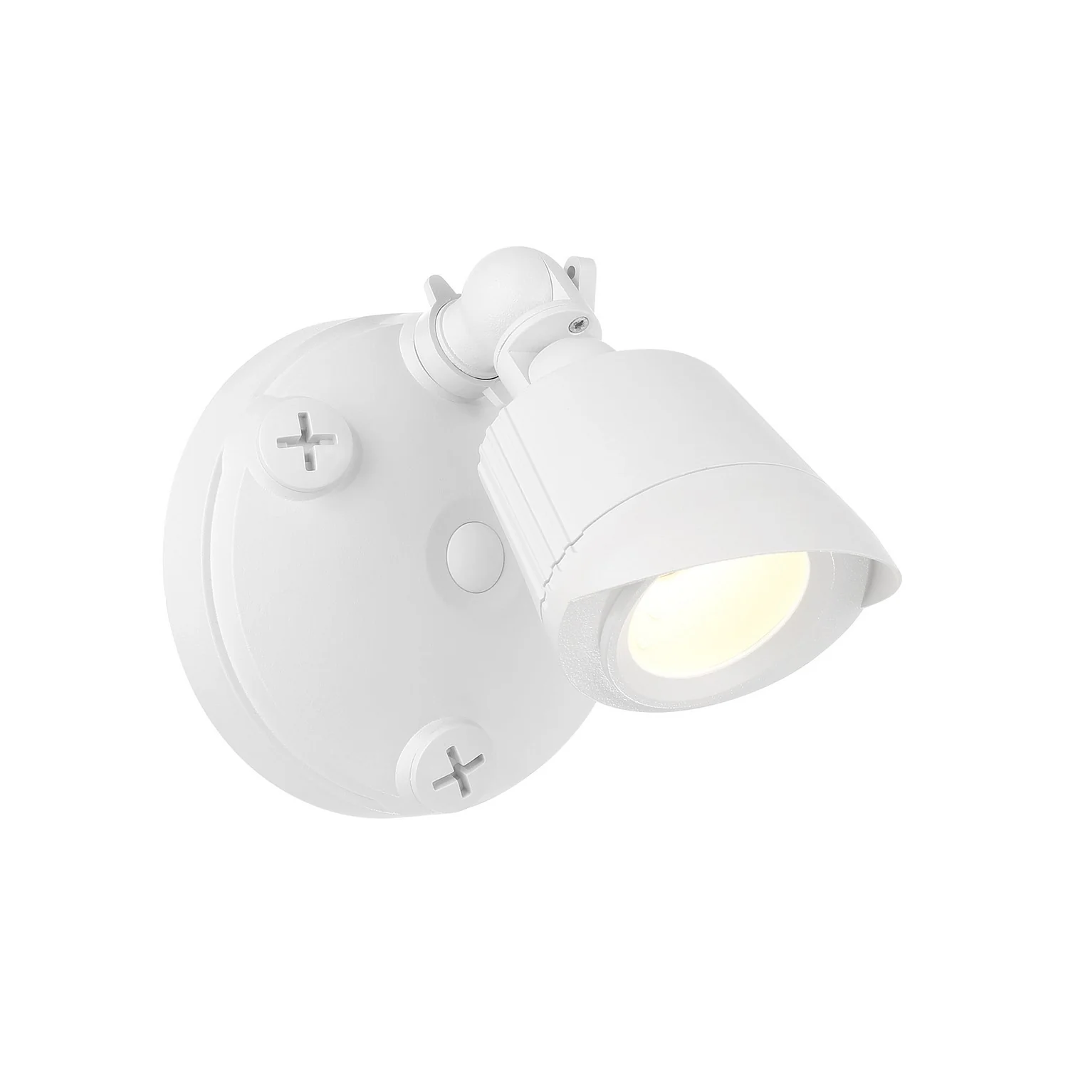 LED Single Flood Light 4 FLOOD A1 3000K WH