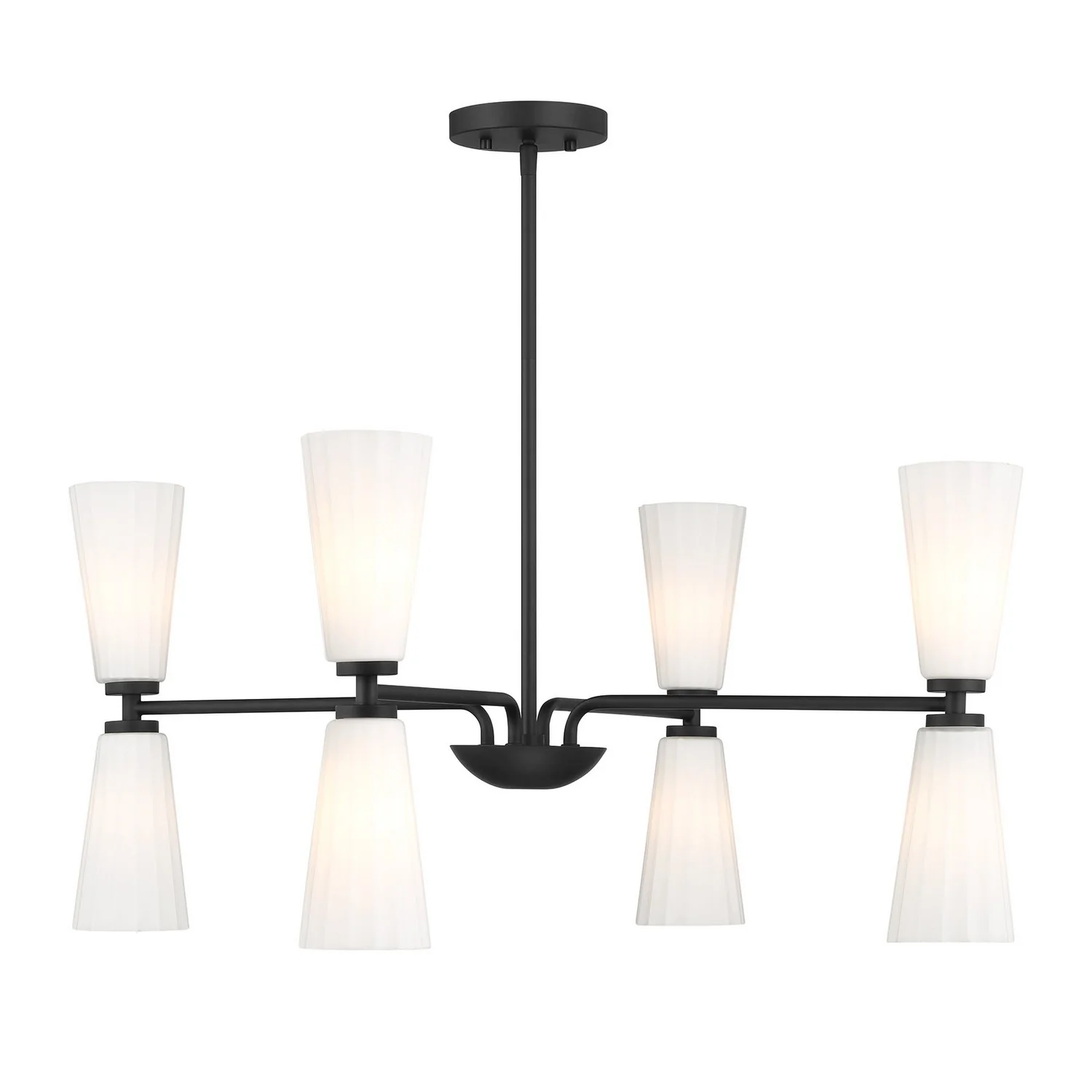 Eight Light Chandelier M100126MBK