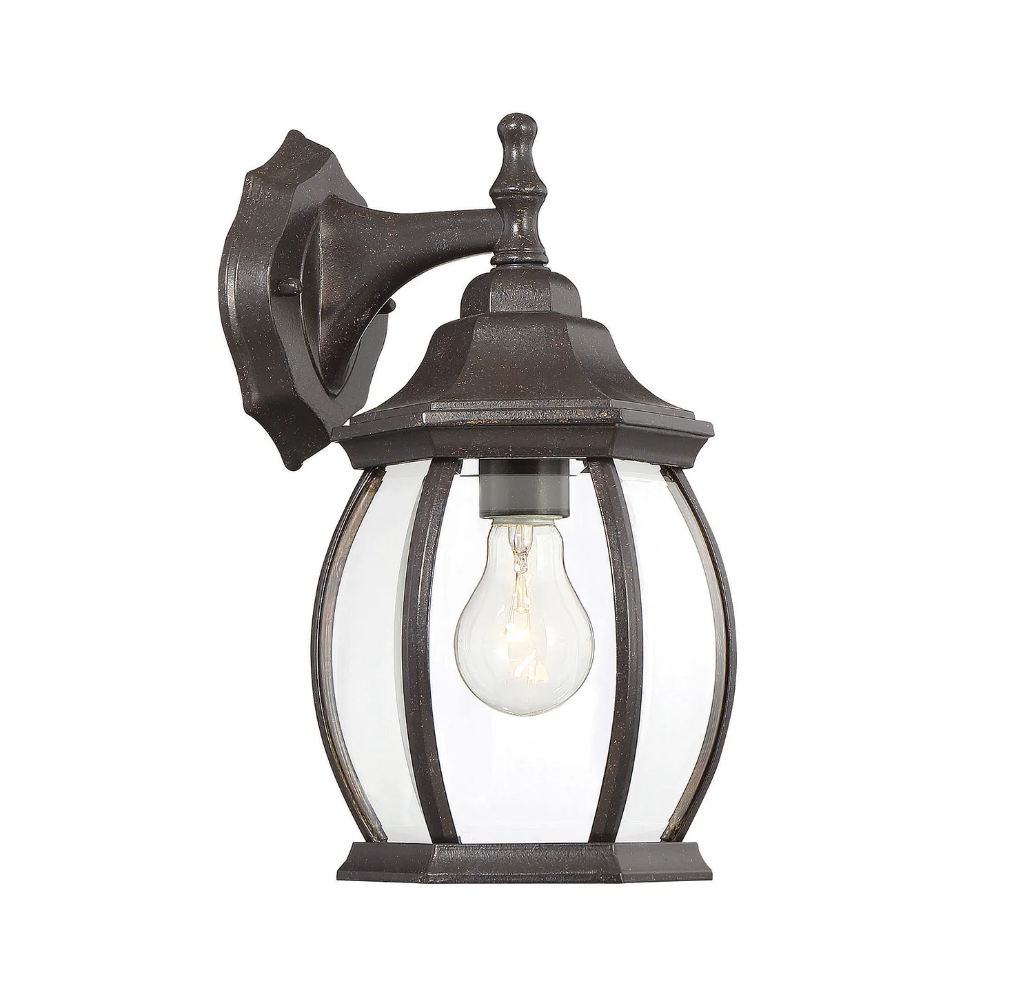 One Light Outdoor Wall Lantern M50053RB