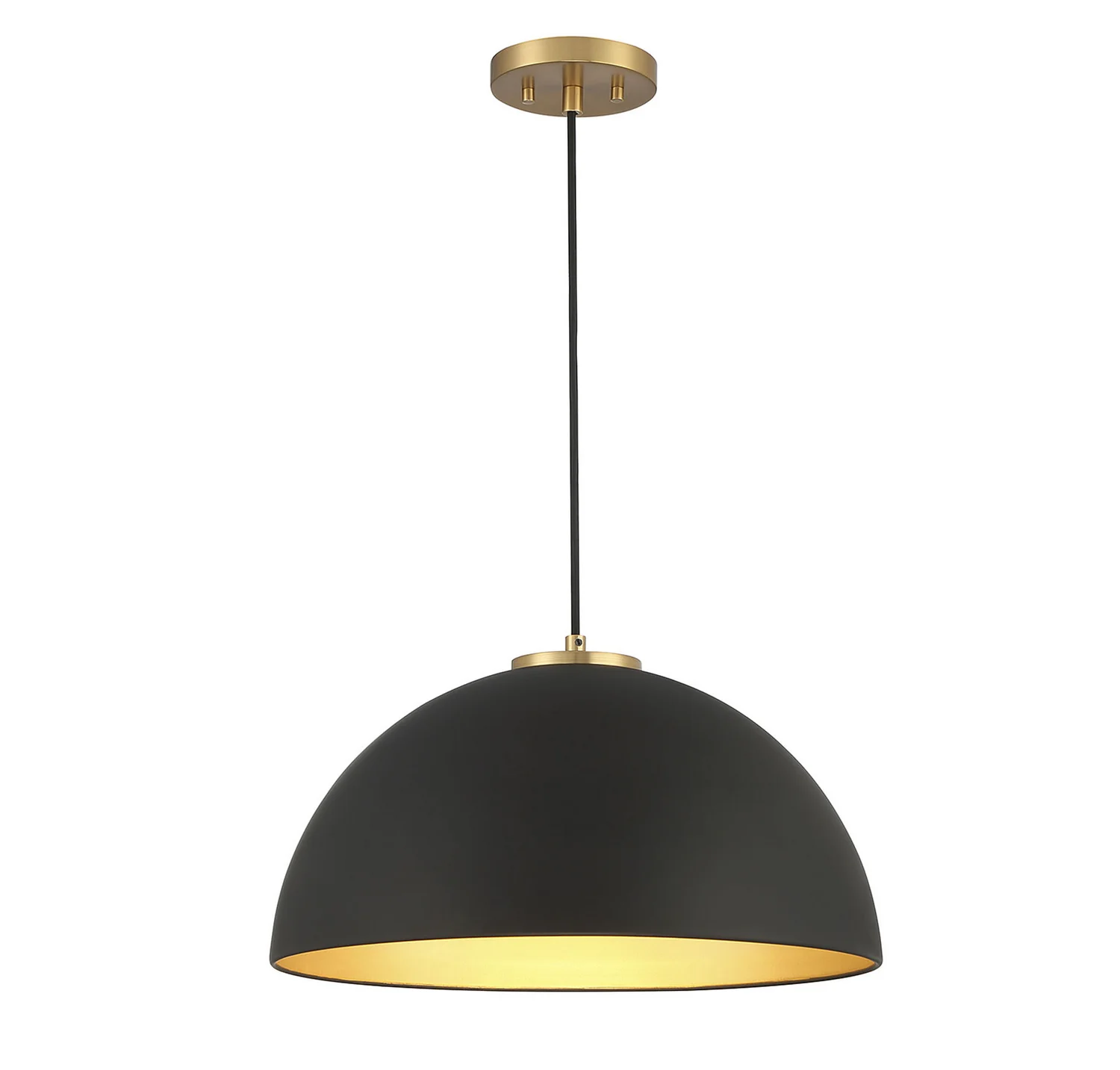 One Light Pendant M7024MBKNB