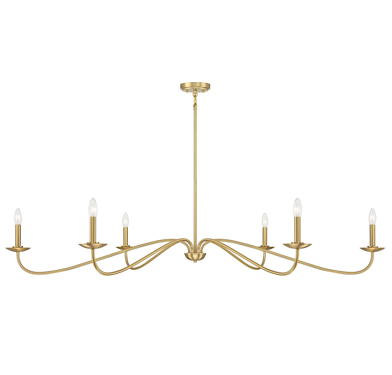 Six Light Chandelier M100119NB