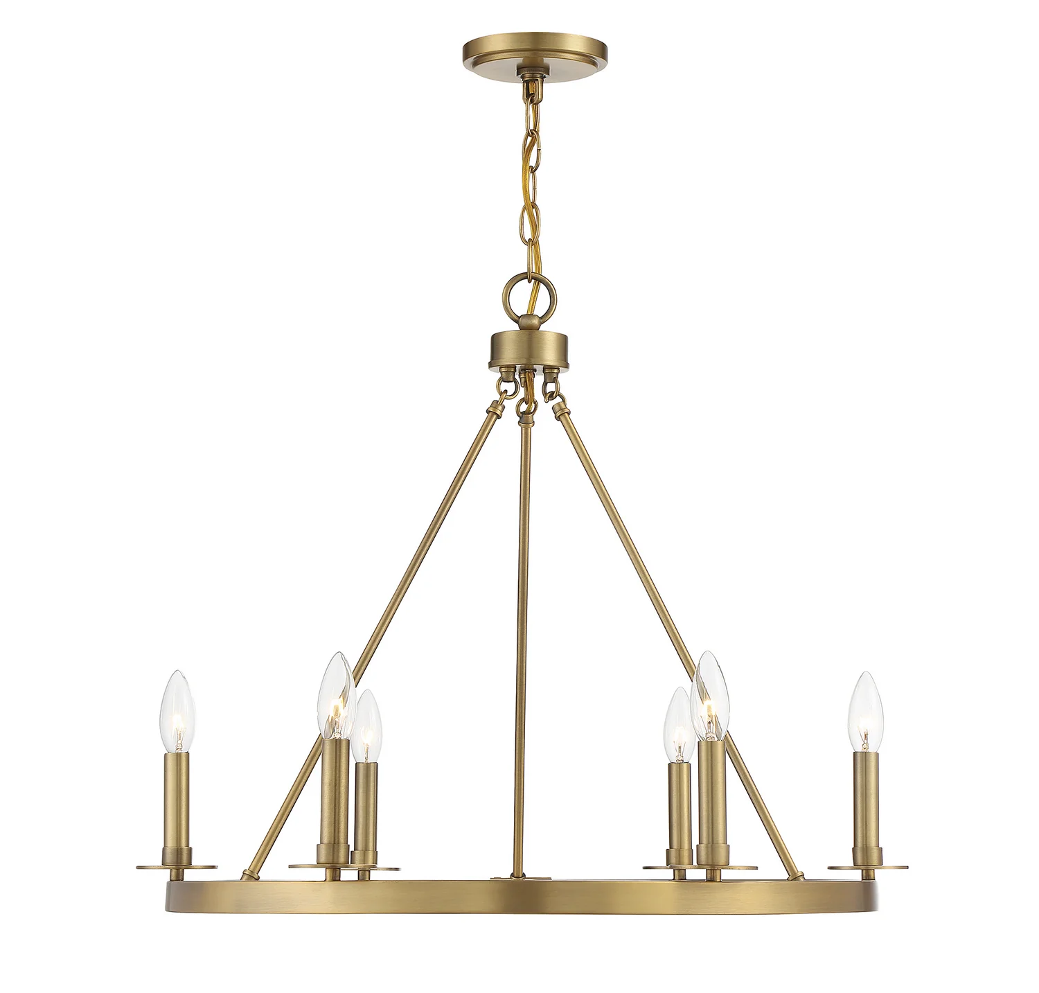 Six Light Chandelier M10093NB