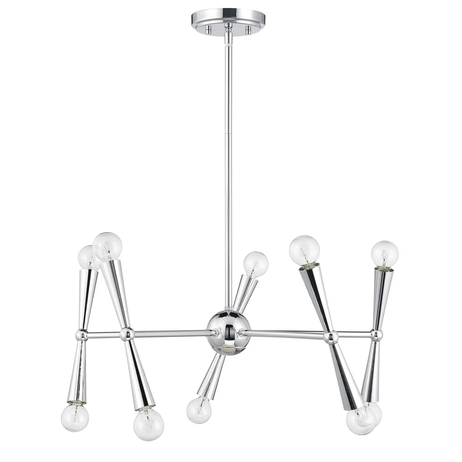 Ten Light Chandelier M100128CH